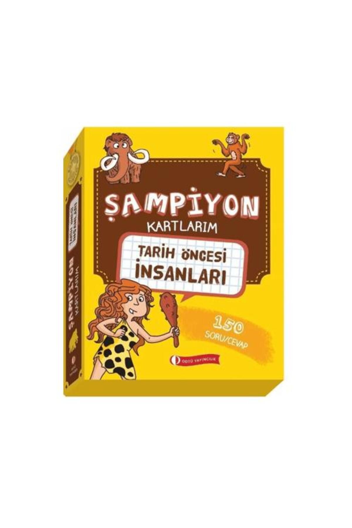 ODTÜ Geliştirme Vakfı Yayıncılık Tarih Öncesi İnsanları Şampiyon Kartlarım