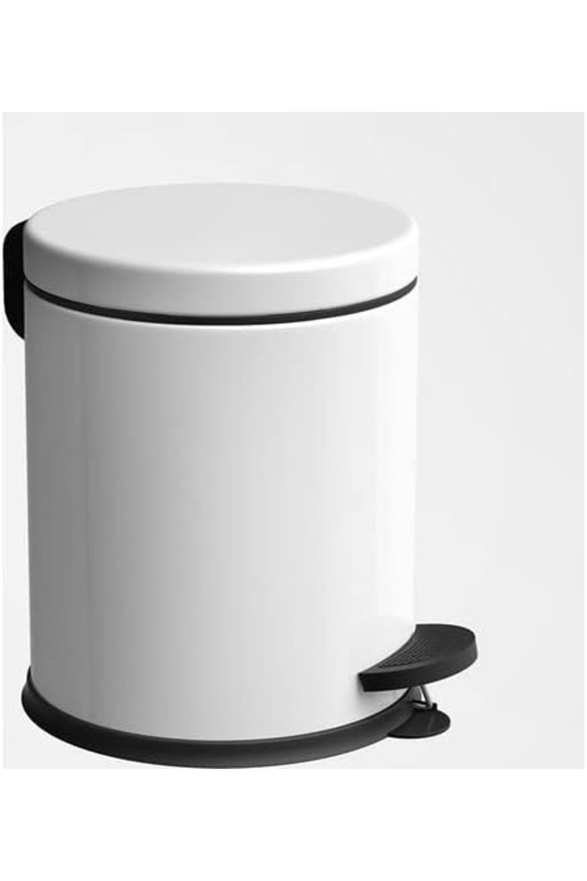 STOREMAX jvnnastore Pedallı Çöp Kovası Beyaz 3 LT (NV1001RB) 646268