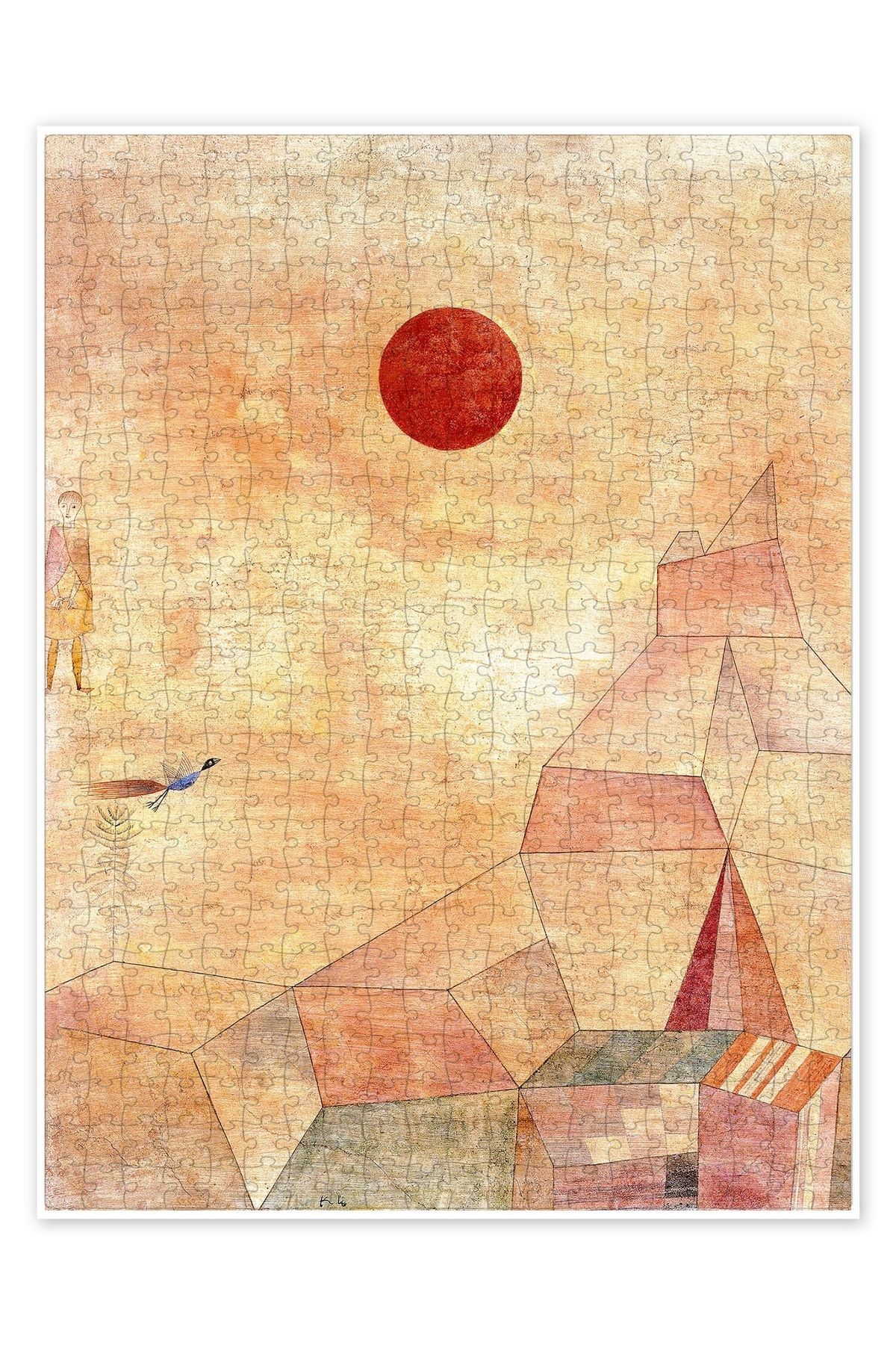 Jeronkarji Masal 500 Parça Puzzle Yapboz Bohem Soyut Sanat Temalı