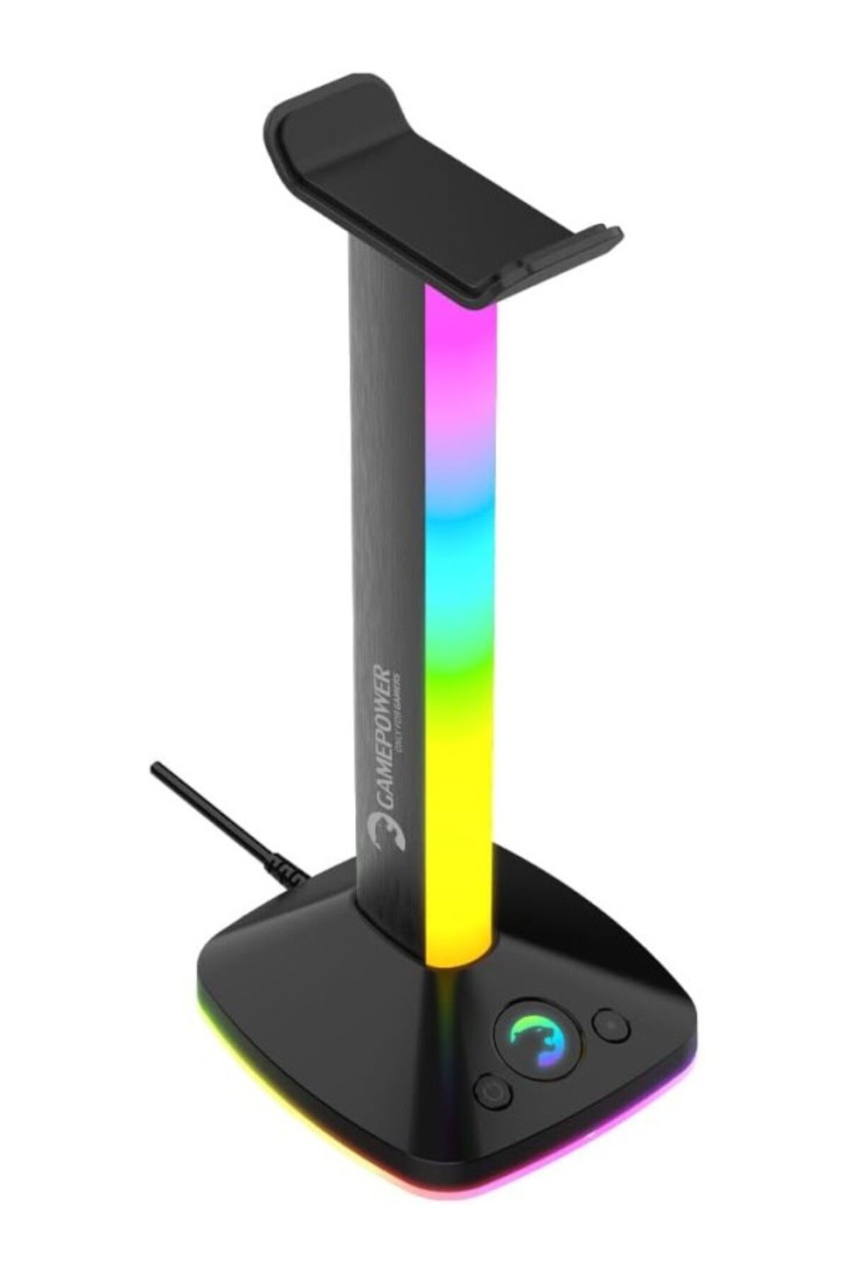 ShopZum Gamepower Eliterack Rgb Gaming Usb3.0 Oyuncu Alüminyum Alaşımlı Kulaklık Standı
