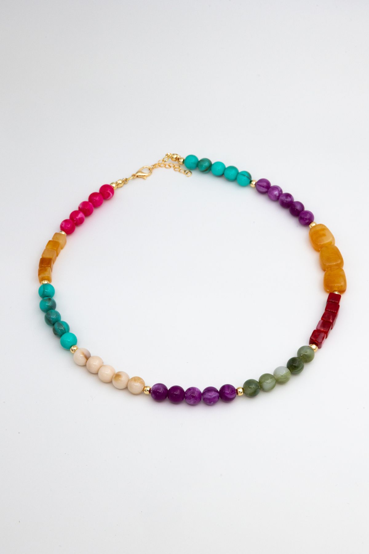 Limosse Jewelry Calista Renkli Taş Kolye