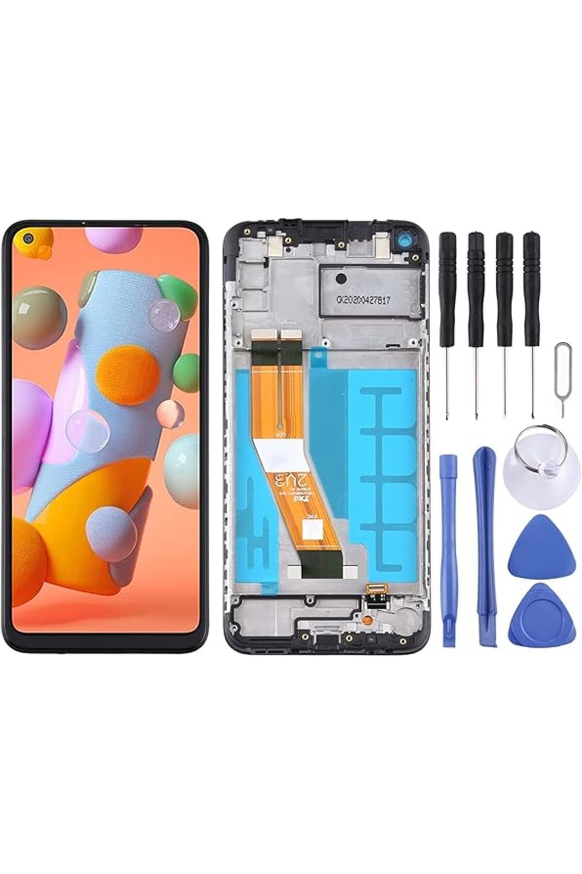 indirimplus SAMSUNG A11 LCD EKRAN A115 LCD EKRAN Çıtalı FGRVE