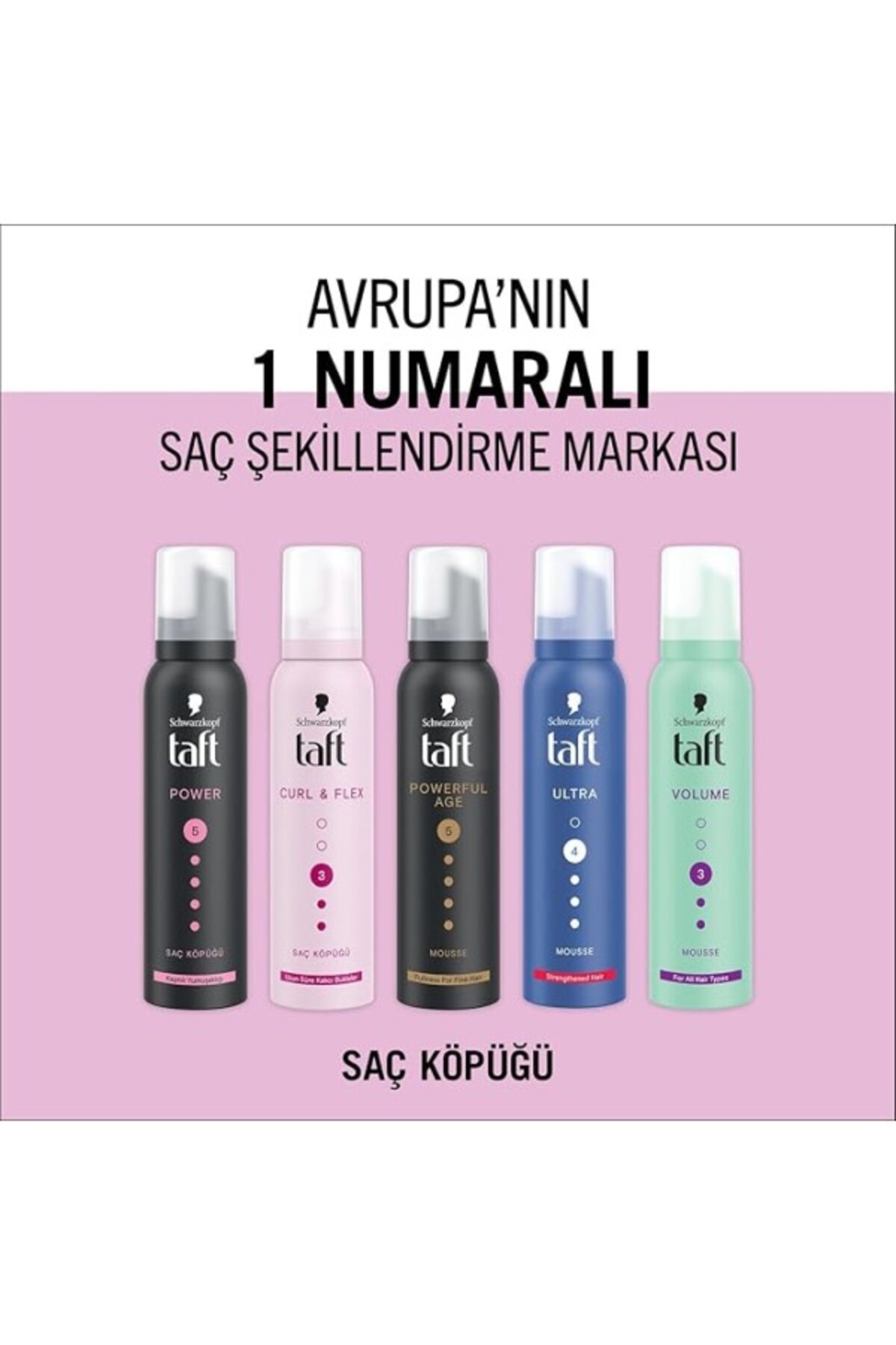 Taft Curl &amp;amp; Flex Köpük 150ml — sungurFRK4235B09D8DQF1FS2U4D1E0 — تصویر 5 از 7
