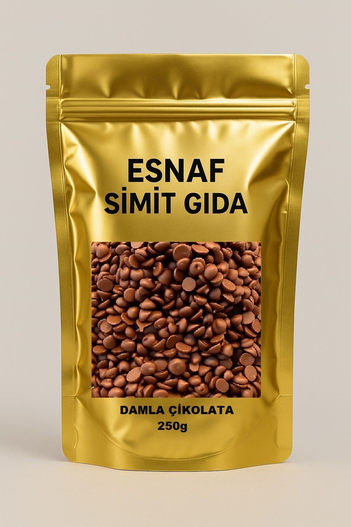 esnafsimit Sütlü Damla Çikolata Pastalık Kurabiyelik Eritmelik Damla Drop Pul Kuvertür 250g