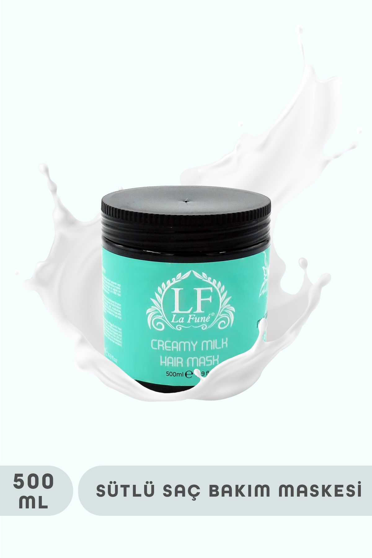 LF Lafune Milk Therapy Kremsi Süt Proteinli Onarıcı Saç Bakım Kremi 500 ml