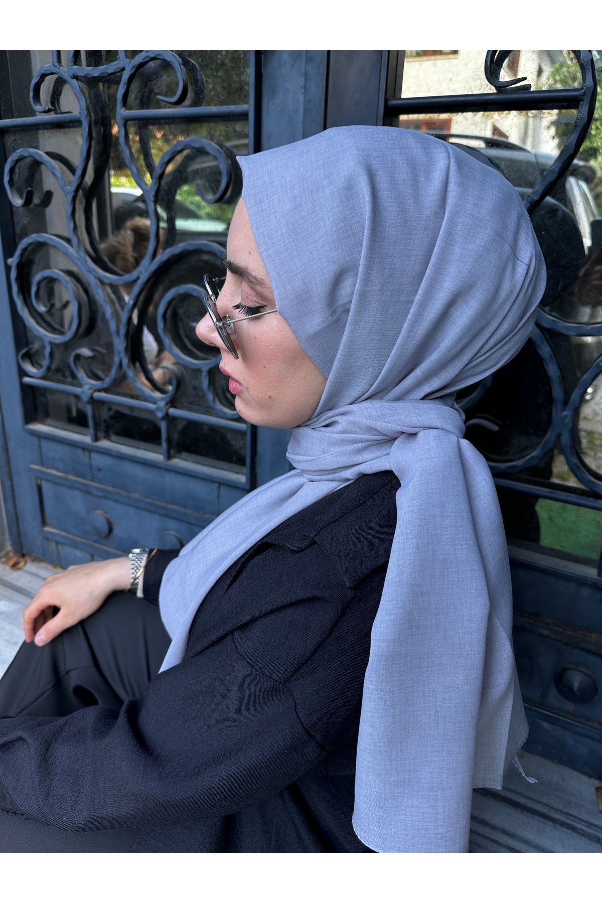 EŞARP HOME TAŞLANMIŞ PAMUK ŞAL KETEN