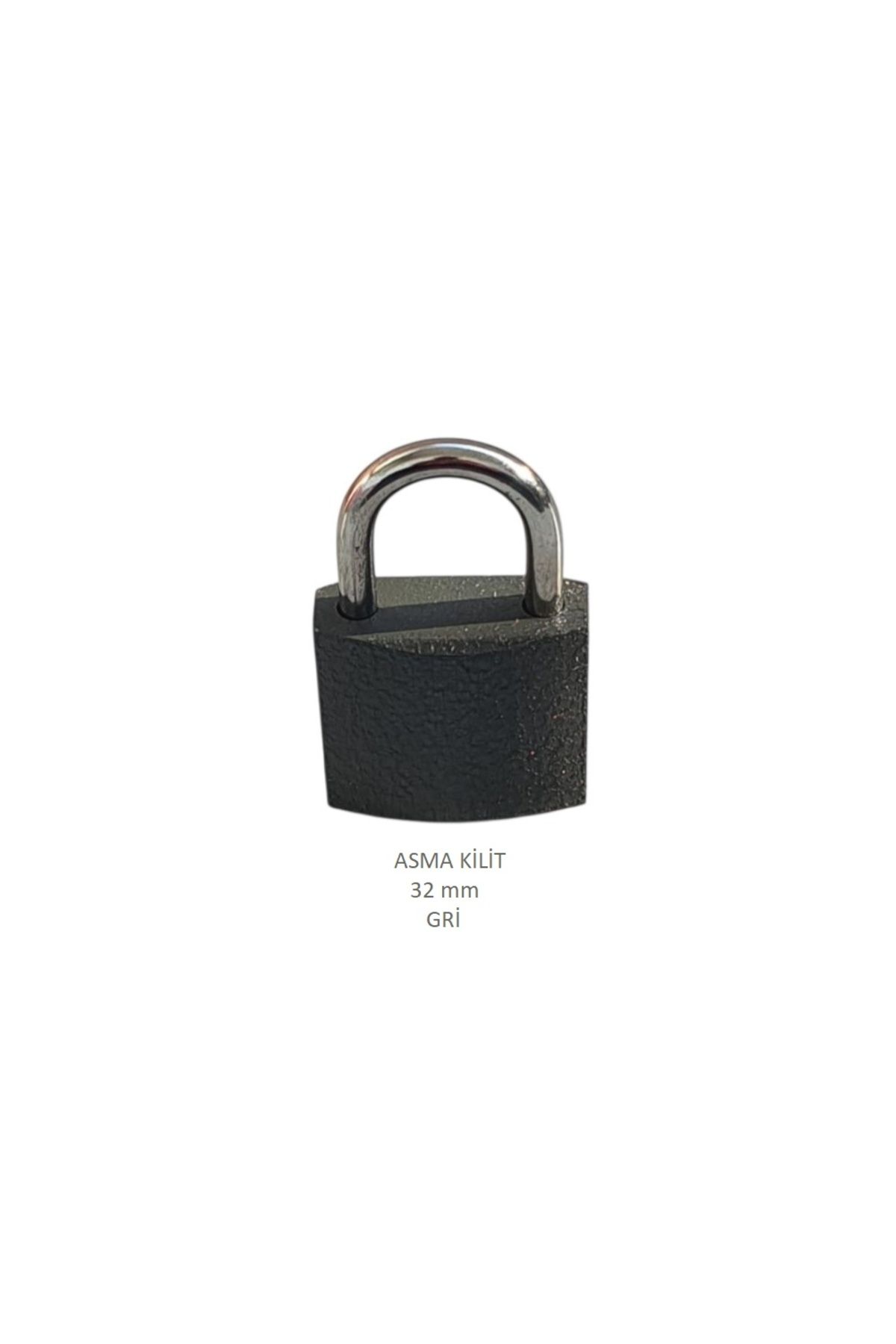 Adilon ASMA KİLİT 32mm Gri