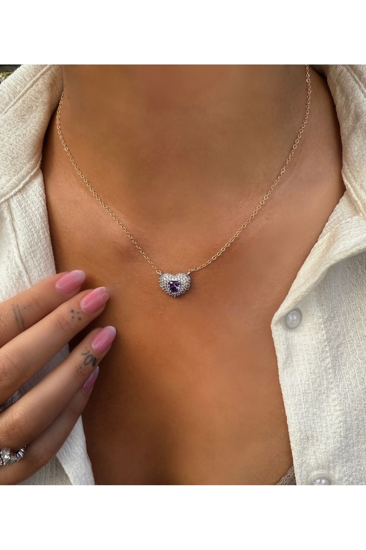HeyYou Jewelry Mini love kolye