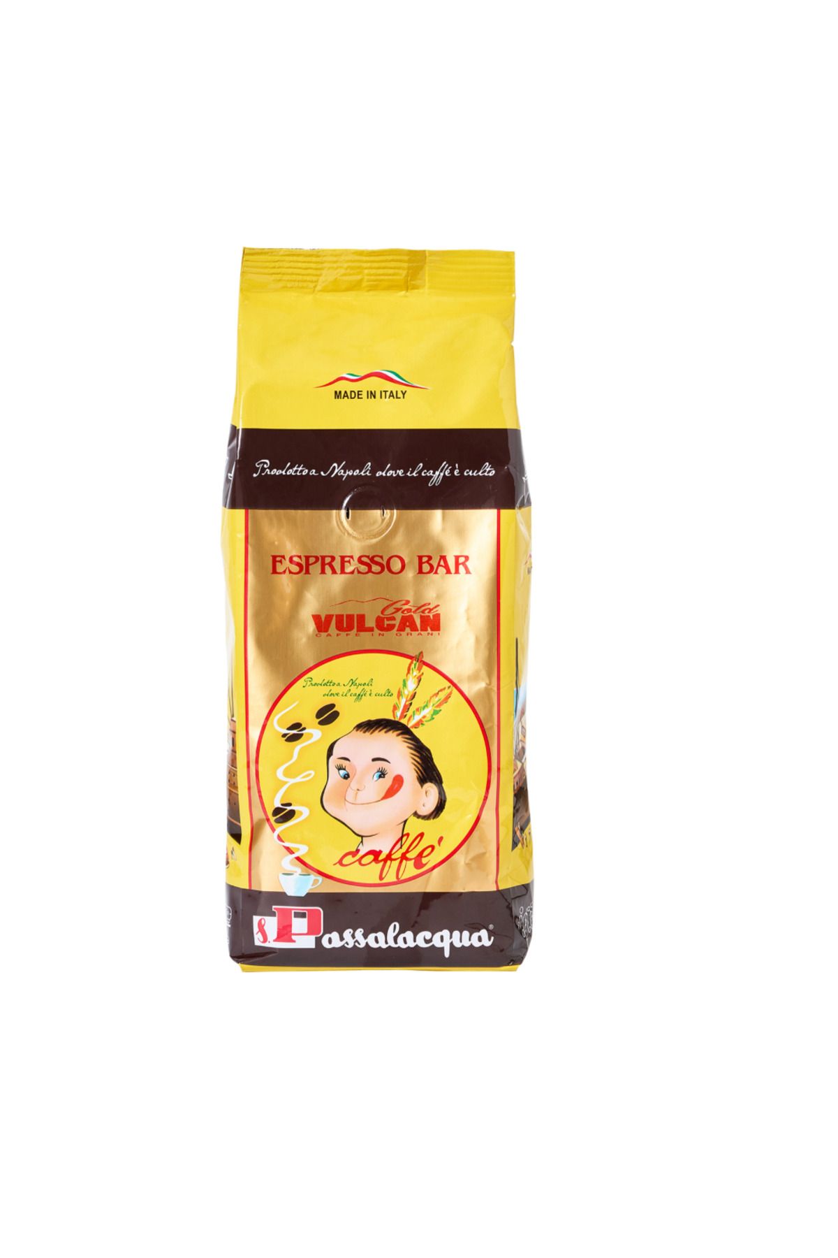 Passalacqua Gold Vulcan Espresso Kahve Çekirdekleri 500 G