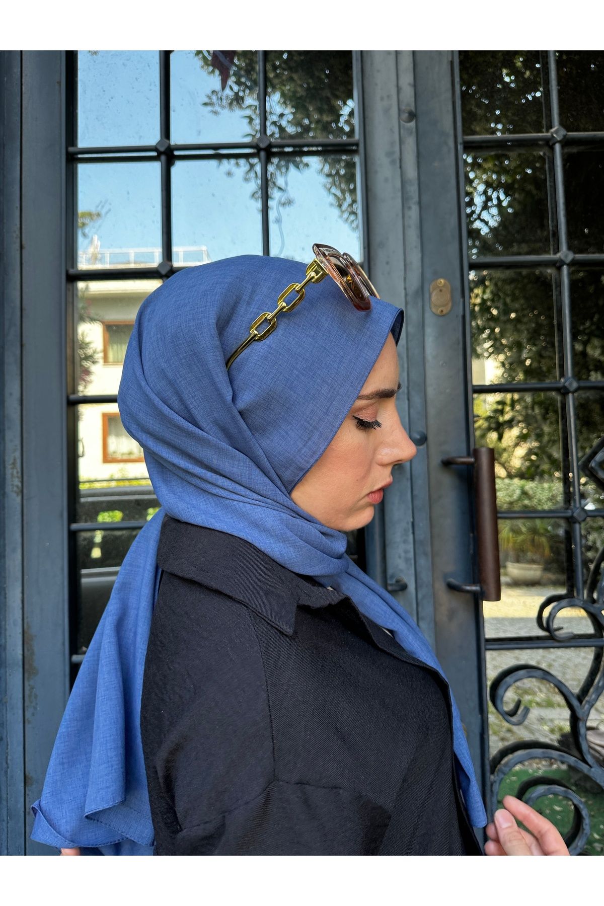 EŞARP HOME TAŞLANMIŞ PAMUK ŞAL KETEN
