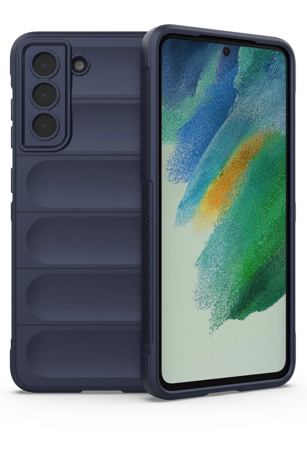 CepteToptan Samsung Galaxy S22 Plus Kılıf Optimum Silikon - Lacivert