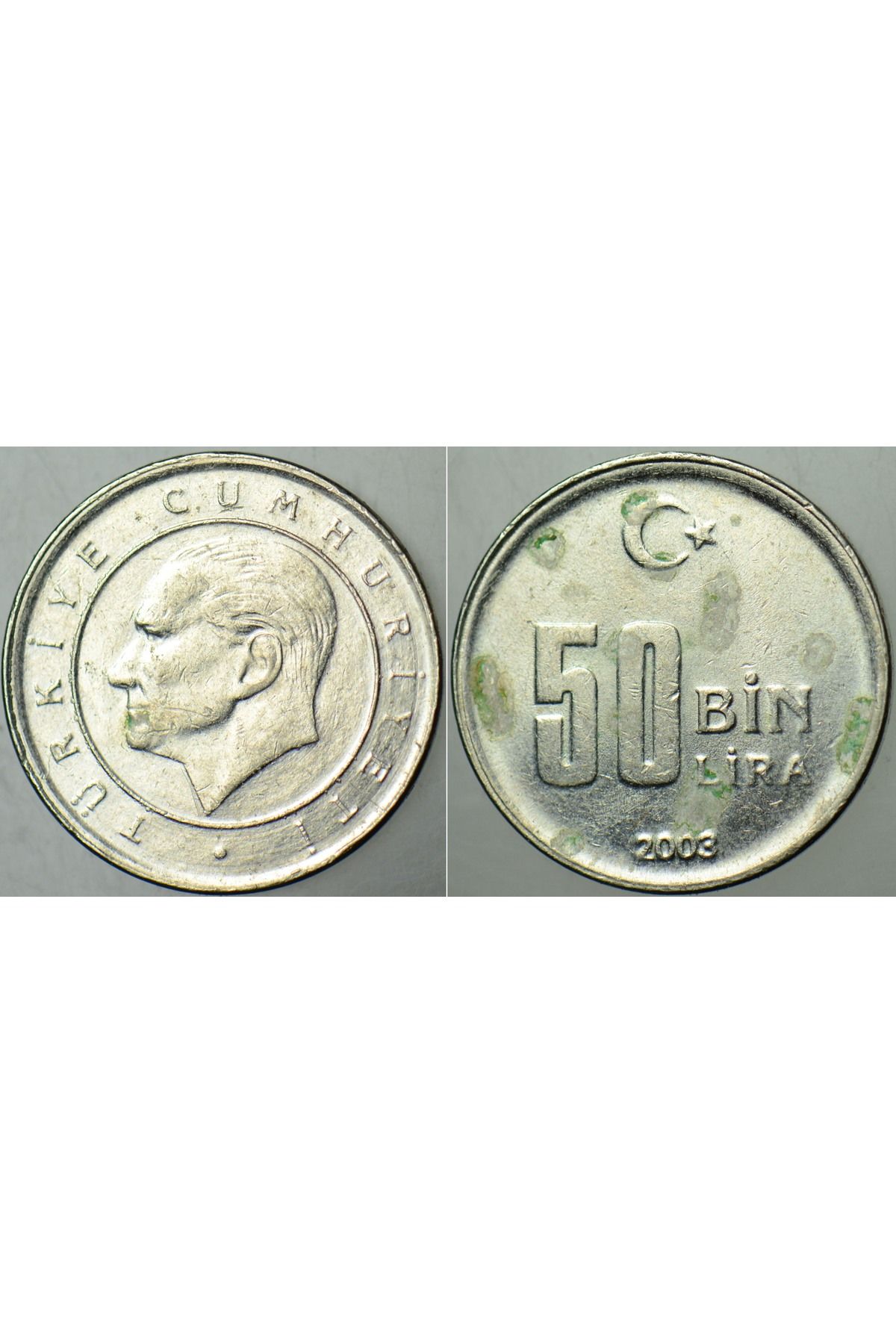 Banknoting TÜRKİYE CUMHURİYETİ 50 BİN LİRA 2003
