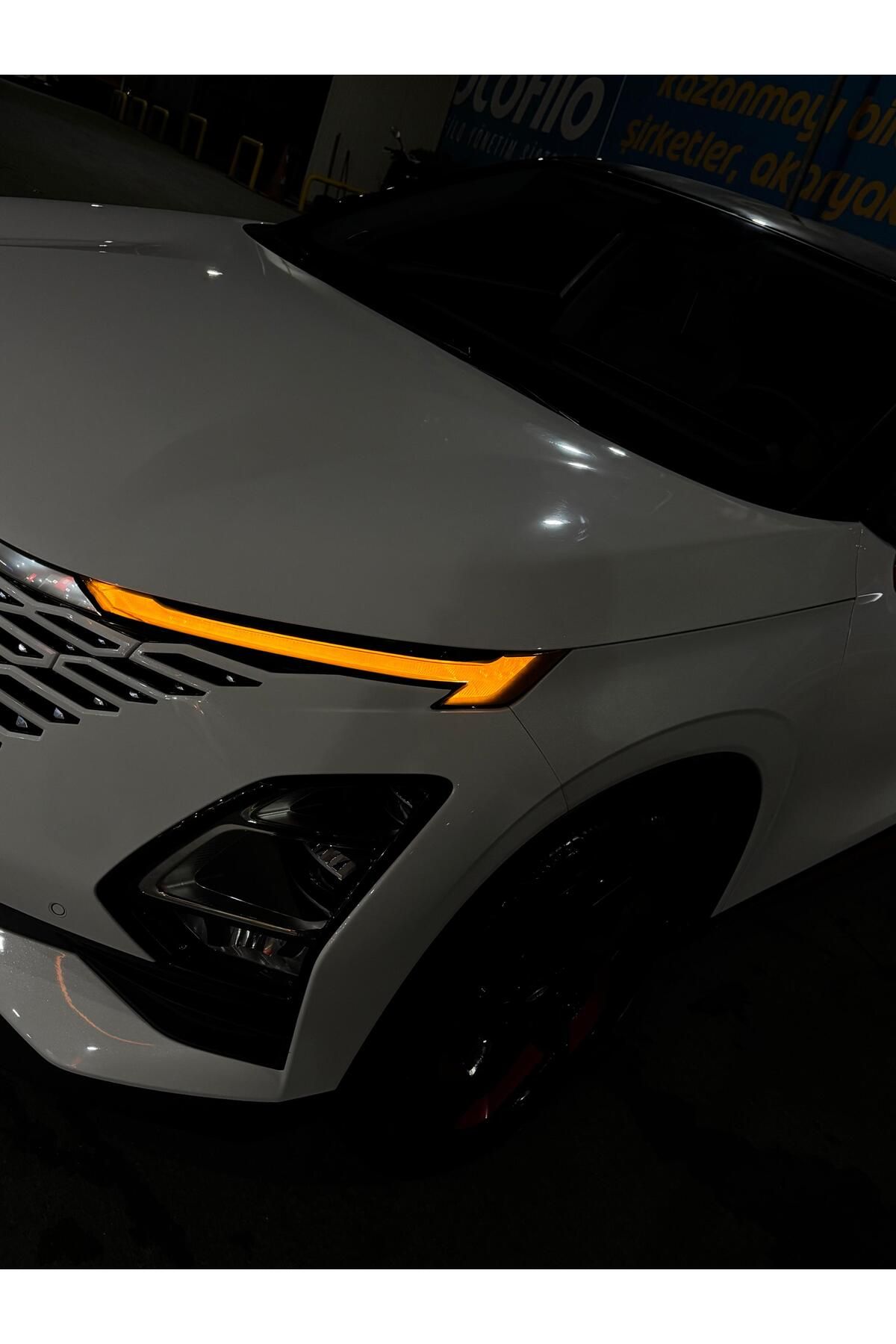 Chery Omoda 5 Far Sticker Set Turuncu