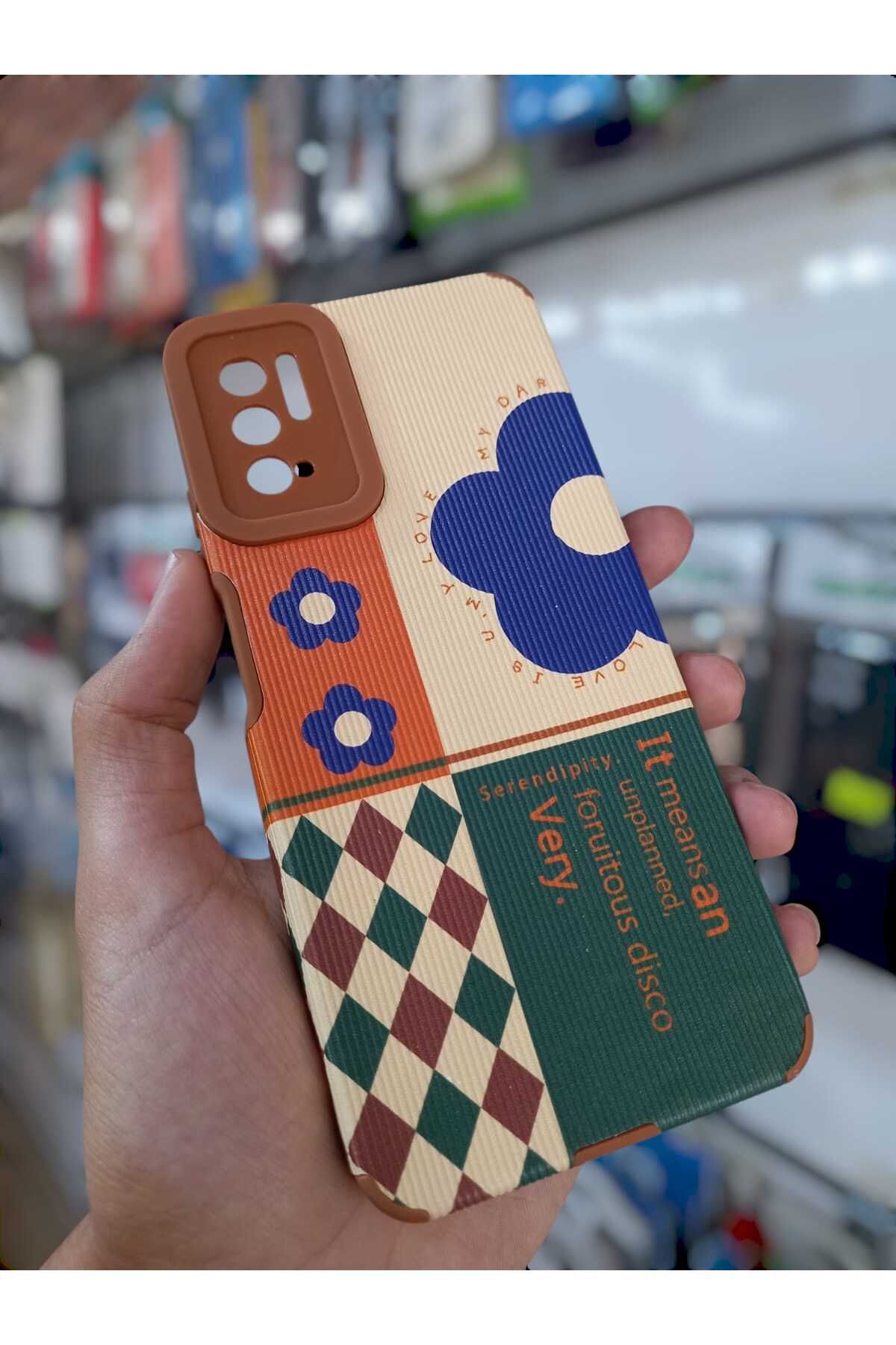 shop Redmi Note 10 5G Uyumlu Desenli Kamera Korumalı Esnek Silikon Kılıf – Sevimli Tasarım