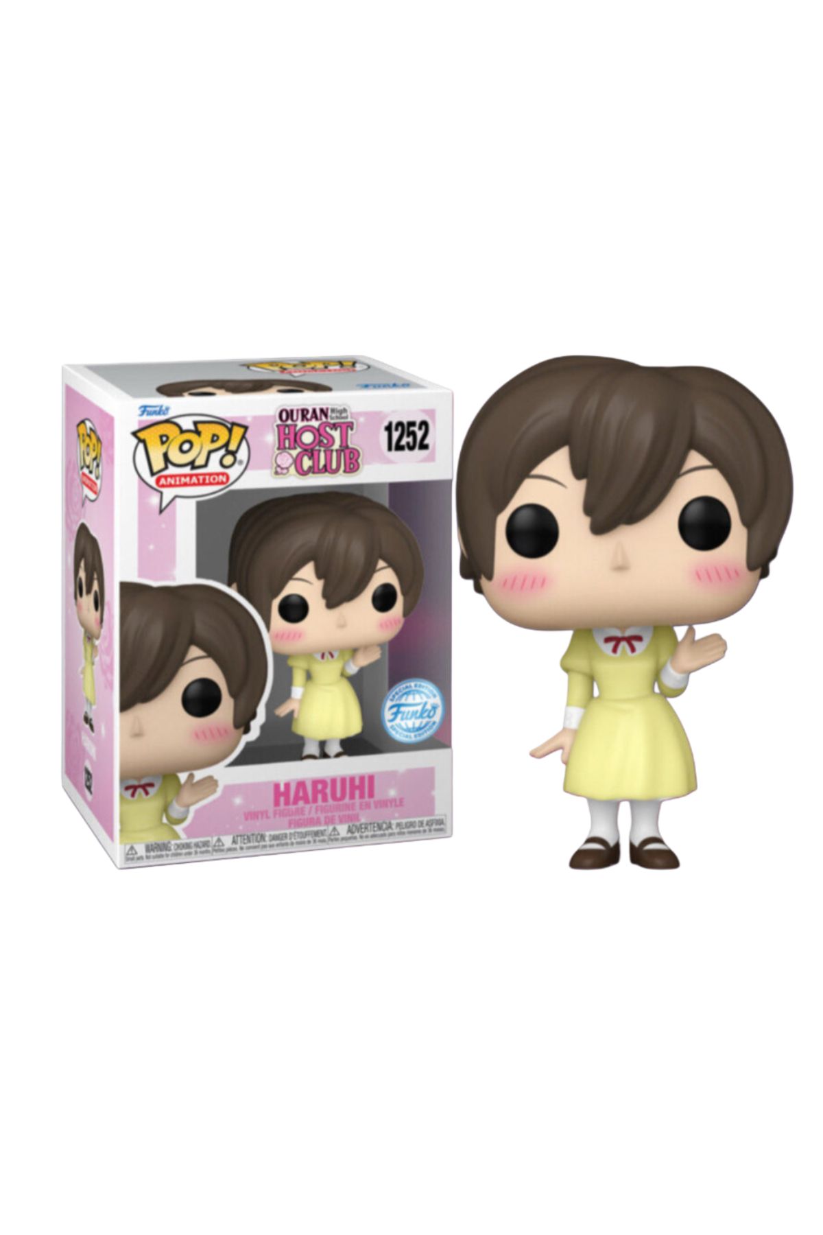 Funko Ouran High School Host Club - Haruhi in Yellow Dress Exclusive Pop! #1252