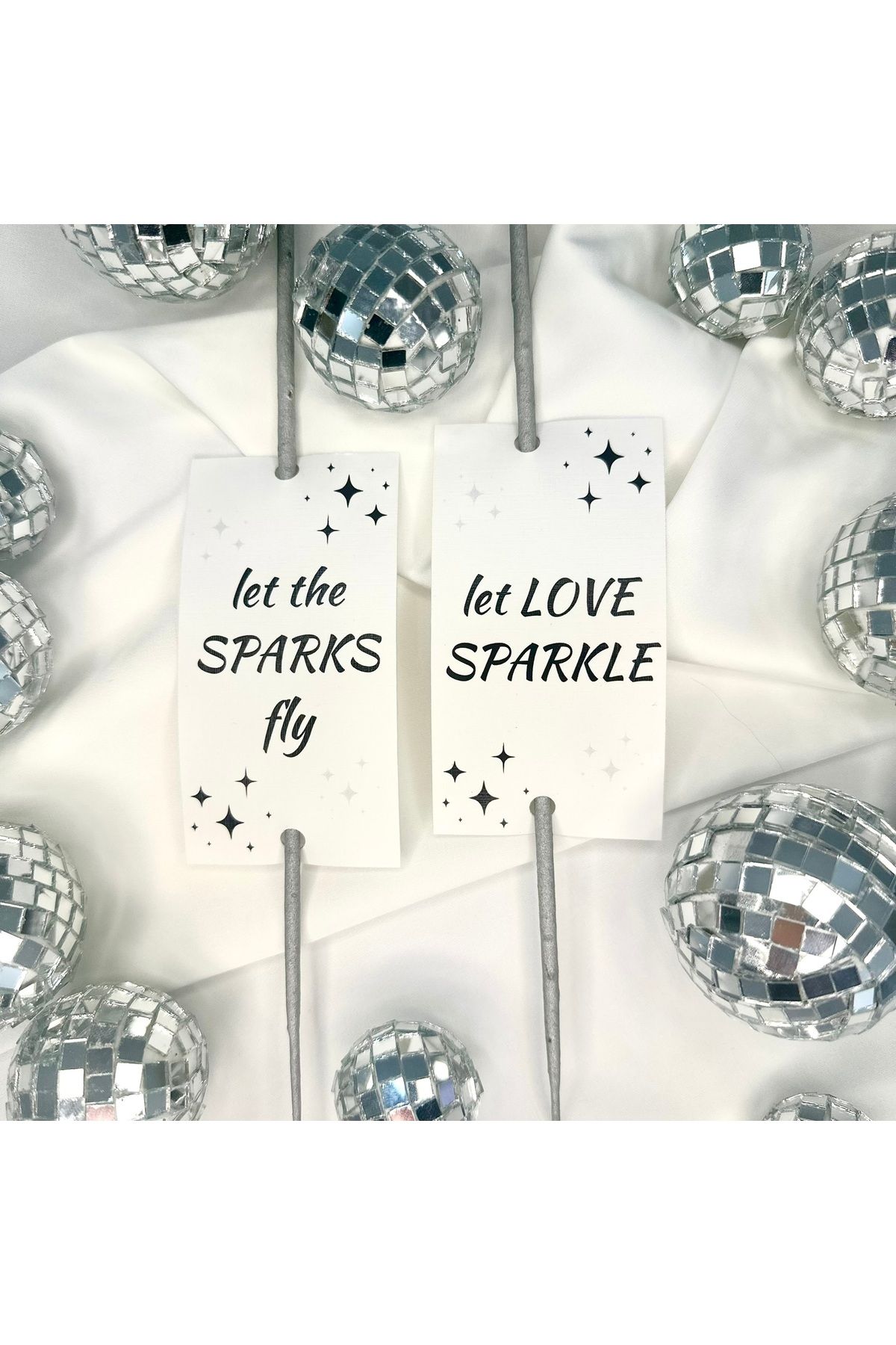 Atölye LET THE SPARKS FLY KARTLI UZUN TEL MAYTABI5/ DÜĞÜN