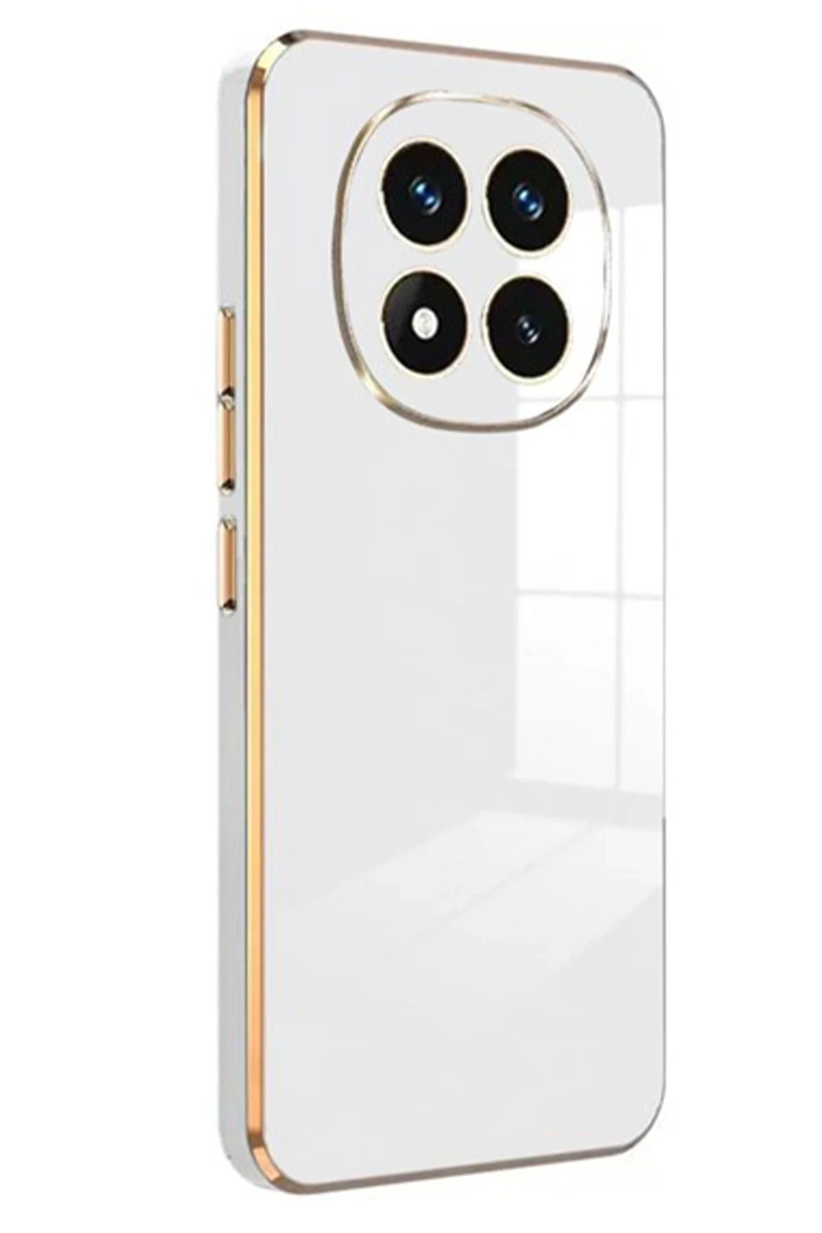 CepteToptan Xiaomi Redmi Note 14 Pro 4G Kılıf Volet Silikon - Beyaz
