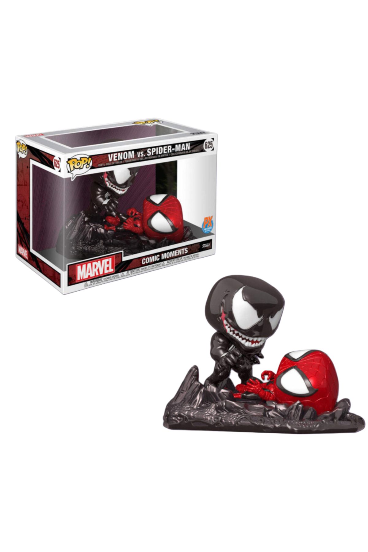 Funko Marvel Comic Moments Spider-Man vs Venom Pop #625