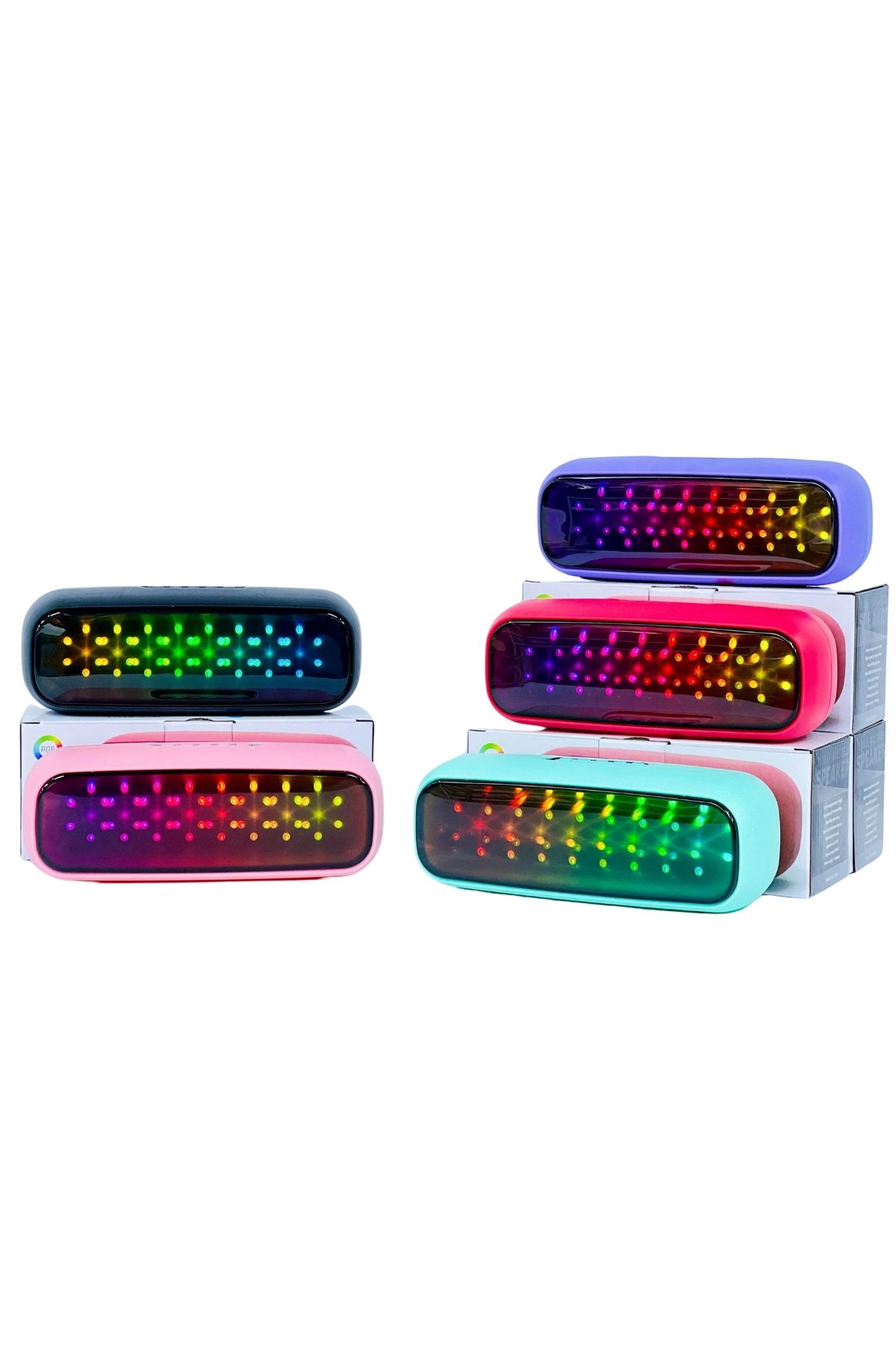 Platoon PL-4458 SD,USB GİRİŞLİ RGB IŞIKLI BLUETOOTH SPEAKER (MS-A11)