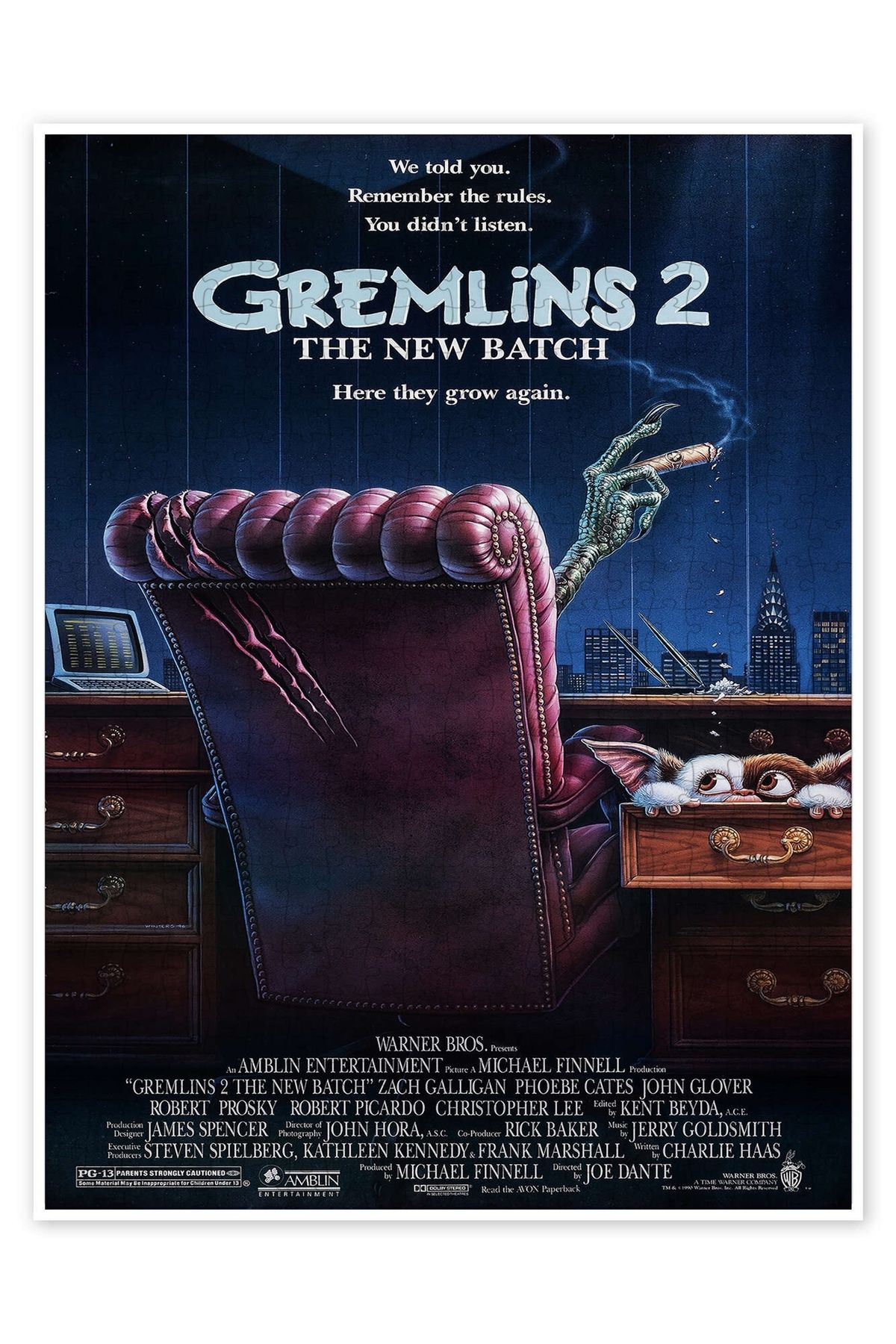 Jeronkarji Gremlins II 500 Parça Puzzle Yapboz Klasik Film Temalı