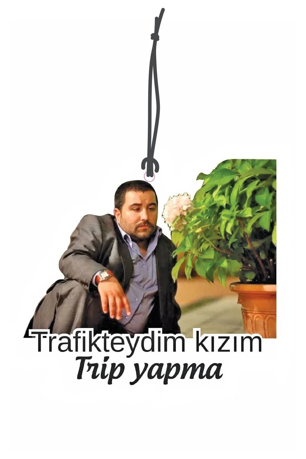 Aura Master Trafikteyim Kızım Trip Yapma Tasarımlı Dekoratif Oto, Ev, Ofis Kokusu Ve Aksesuarı