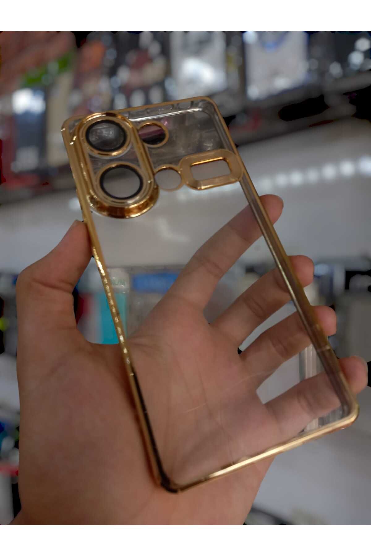 shop Redmi Note 13 Pro 4G / POCO M6 Pro Uyumlu Silikon Kılıf – Kamera Koruyuculu, Şeffaf / Renkli