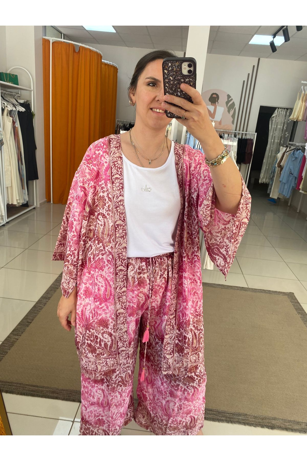 MODA Kimonolu alt üst takım