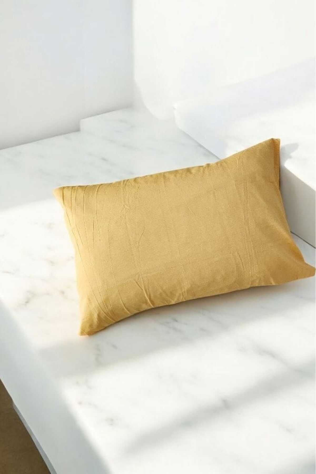 Tekstil Vagonu 2Lİ YASTIK KILIFI KAPAKLI 50 X 70 CM