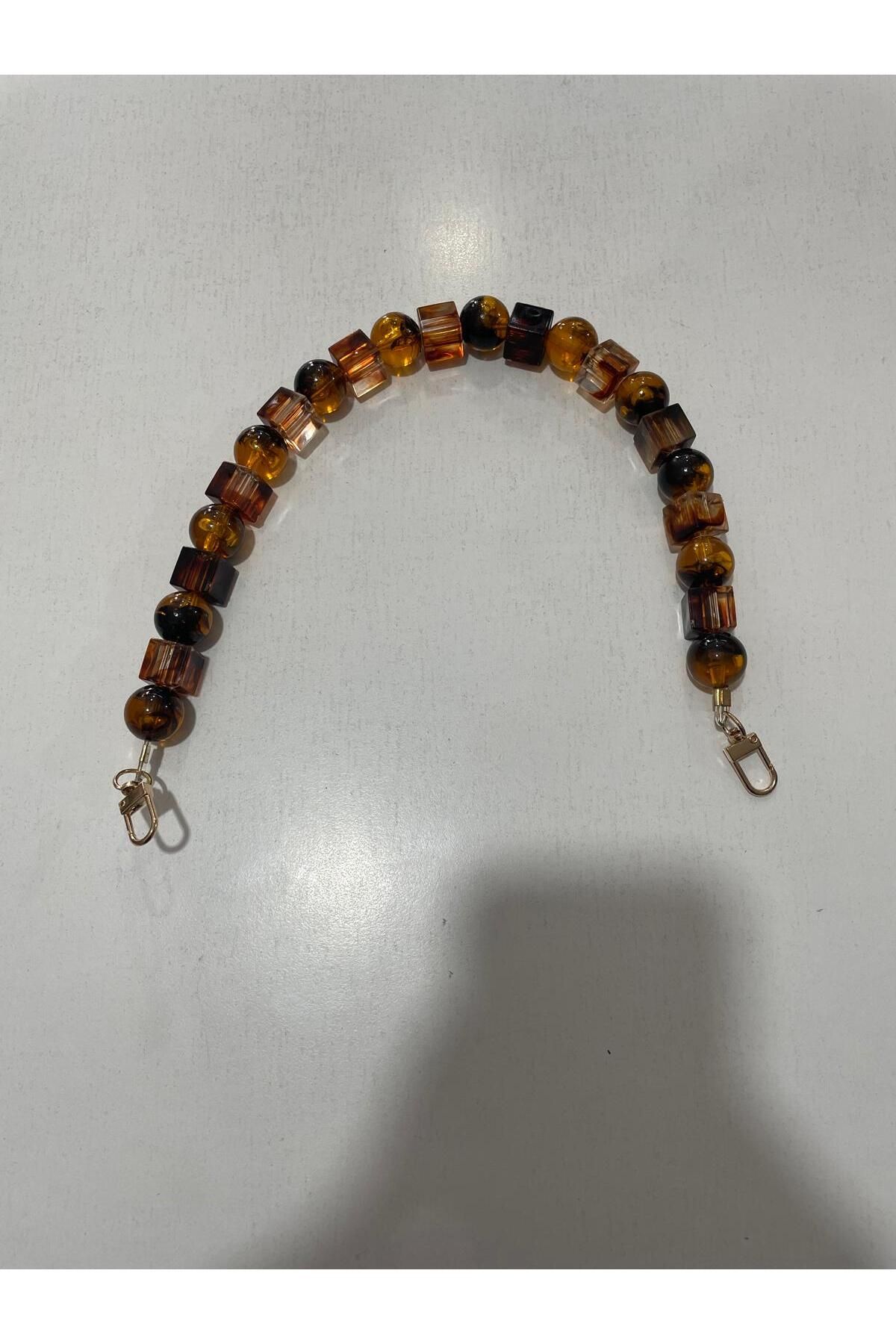 ZÜLEYHA TUHAFİYE HOBİ AKRİLİK YUVARLAK KARE ÇANTA SAPI 45 CM