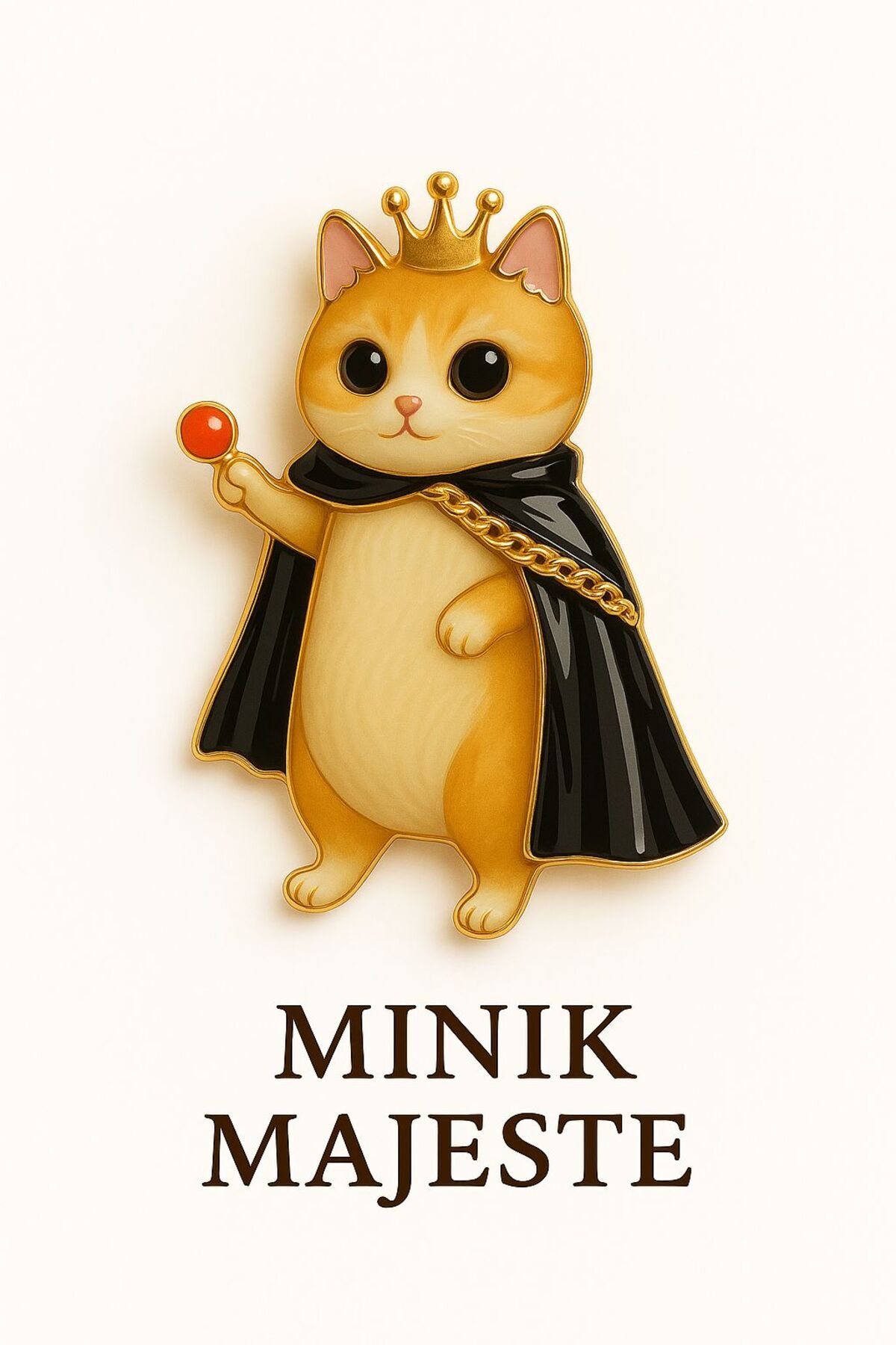 NİLYA Minik Majeste Broş