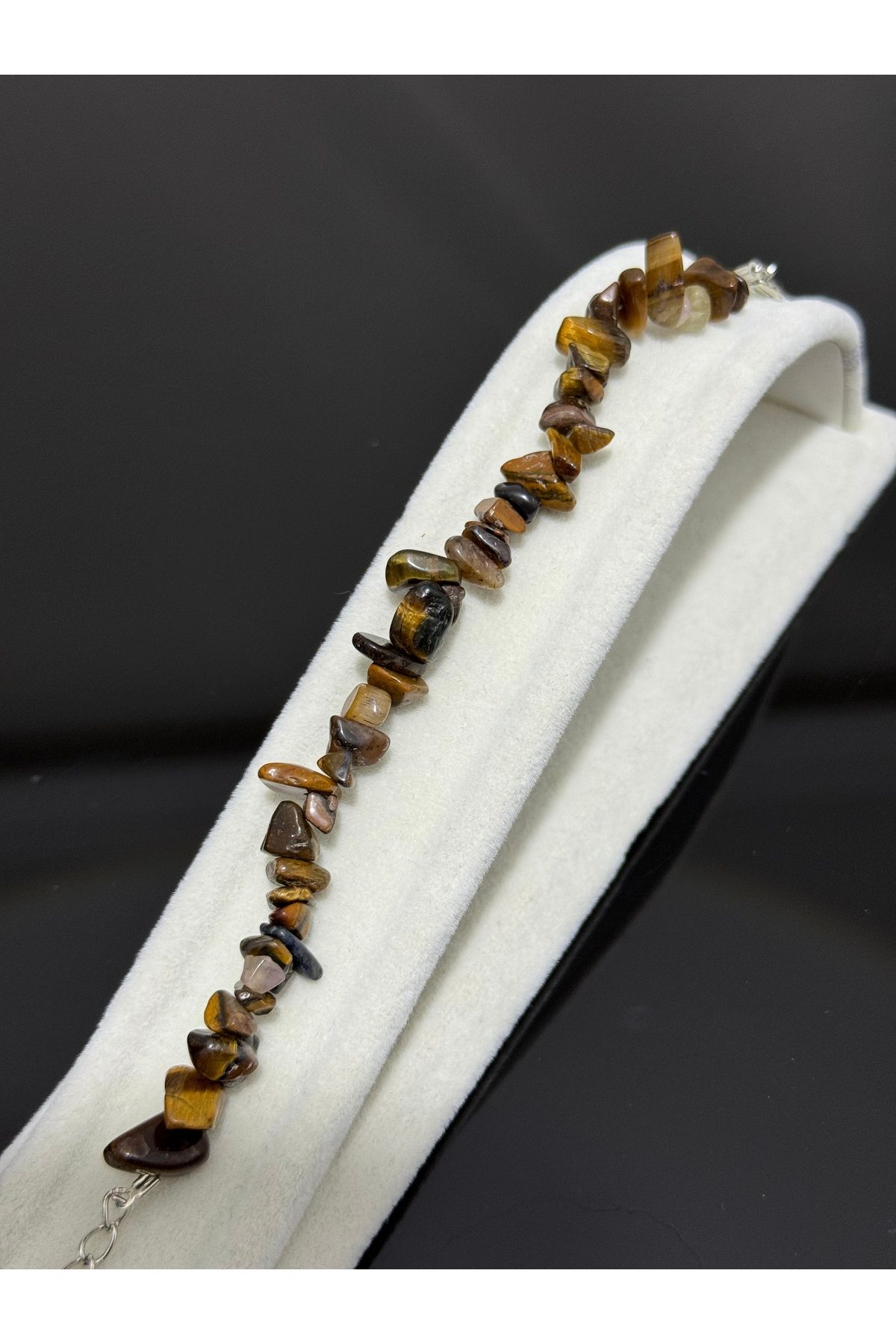 XUPING JEWELRY Kahverengi doğaltaş bileklik