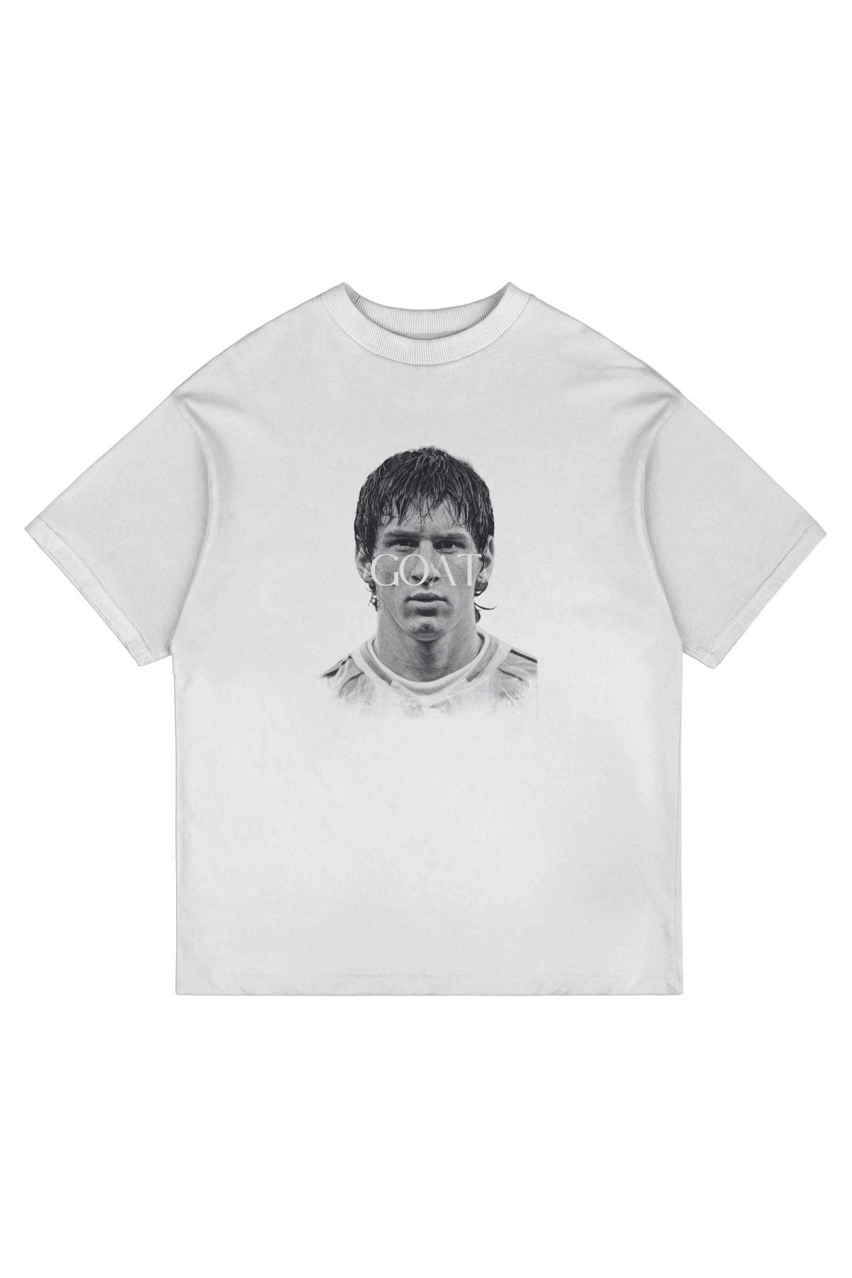 Invicto Messi 'GOAT' İkonik Oversize Tişört