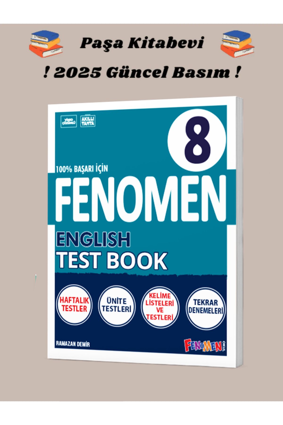 Fenomen Yayıncılık 8. Sınıf English Test Book Soru Bankası