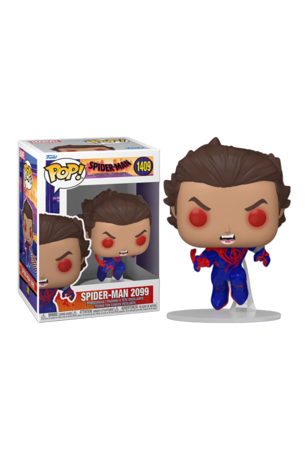 Funko Spider-Man: Across the Spider-Verse Spider-Man 2099 (Unmasked) Pop #1409
