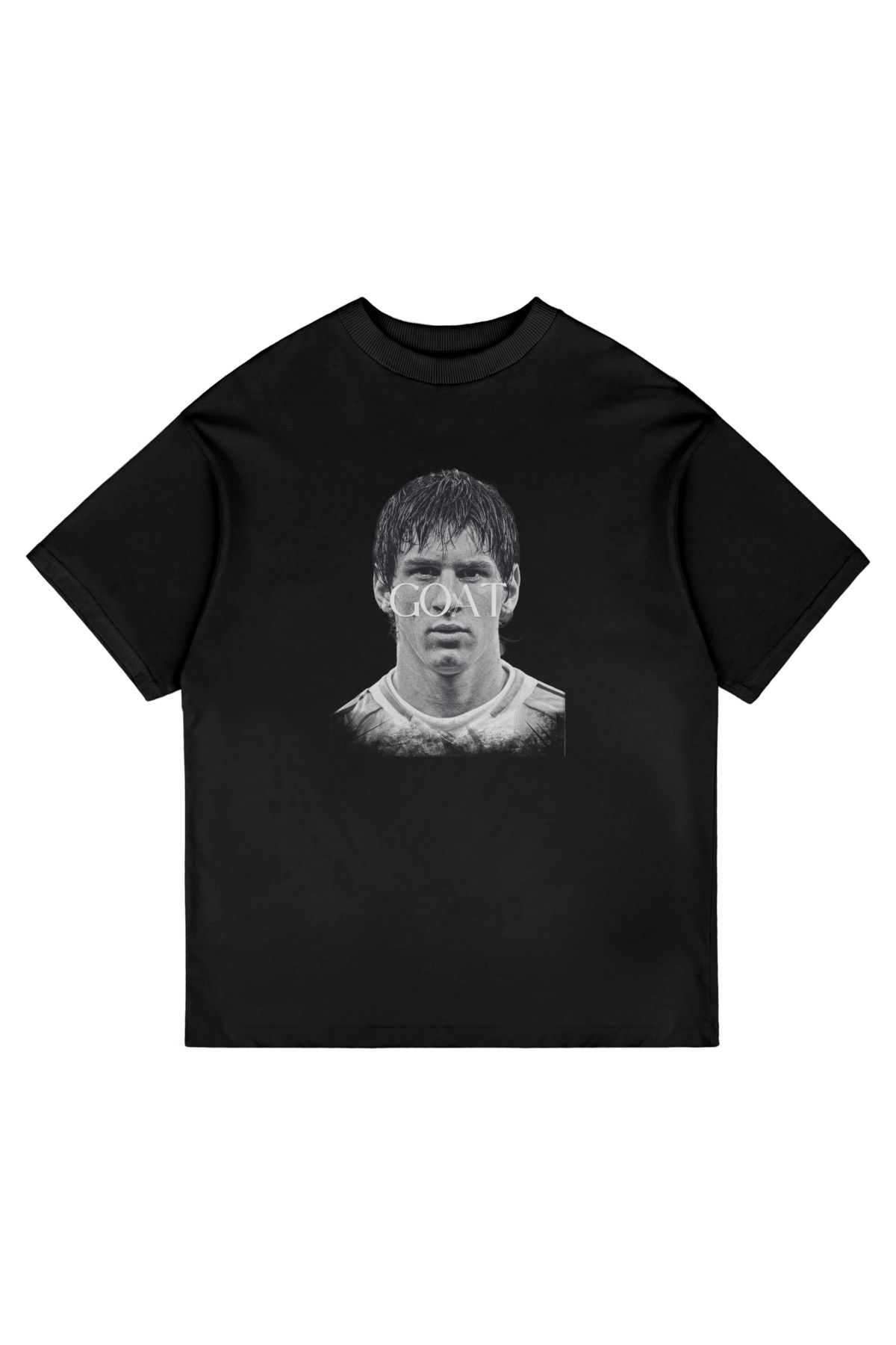 Invicto Messi 'GOAT' İkonik Oversize Tişört