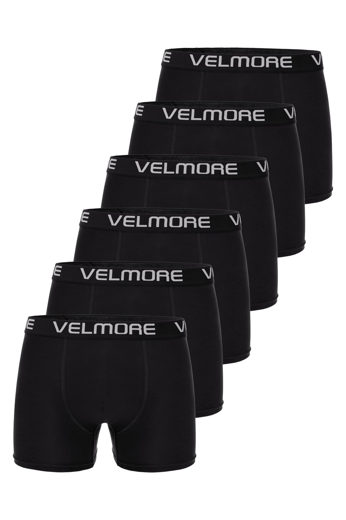 VELMORE 6’lı Kutu Premium Erkek Boxer | Likralı ve Pamuklu İç Giyim