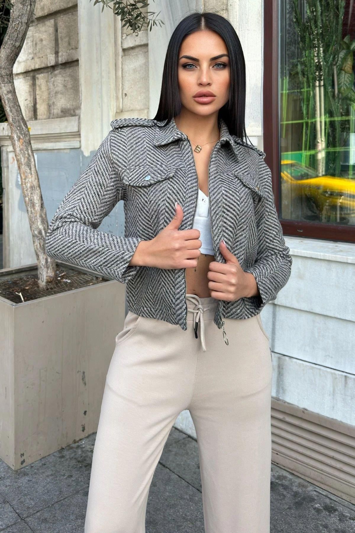 NEW LAVİVA-Women's Mink Jacket - 700-3682 2