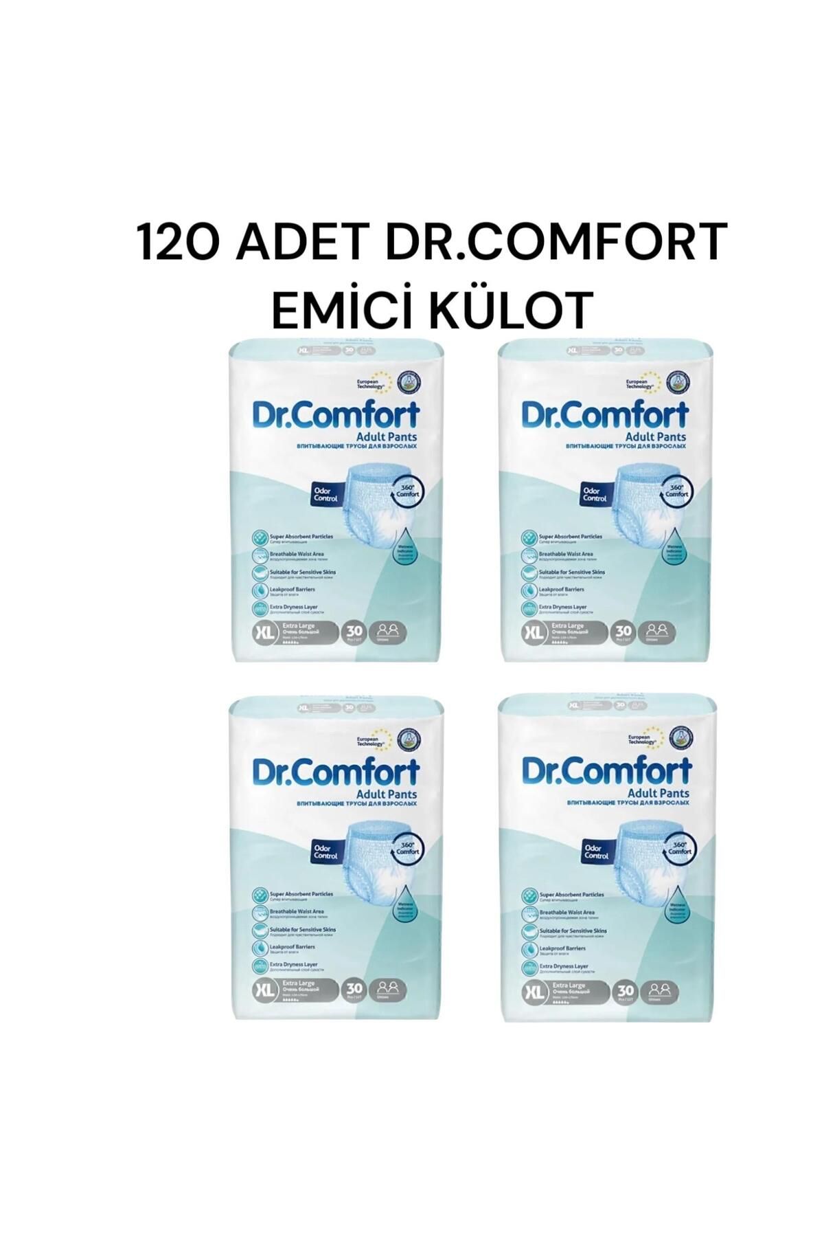 Dr.Comfort Yetişkin Emici Külot Ekstra Large 30'lu 4 Paket 120 Adet