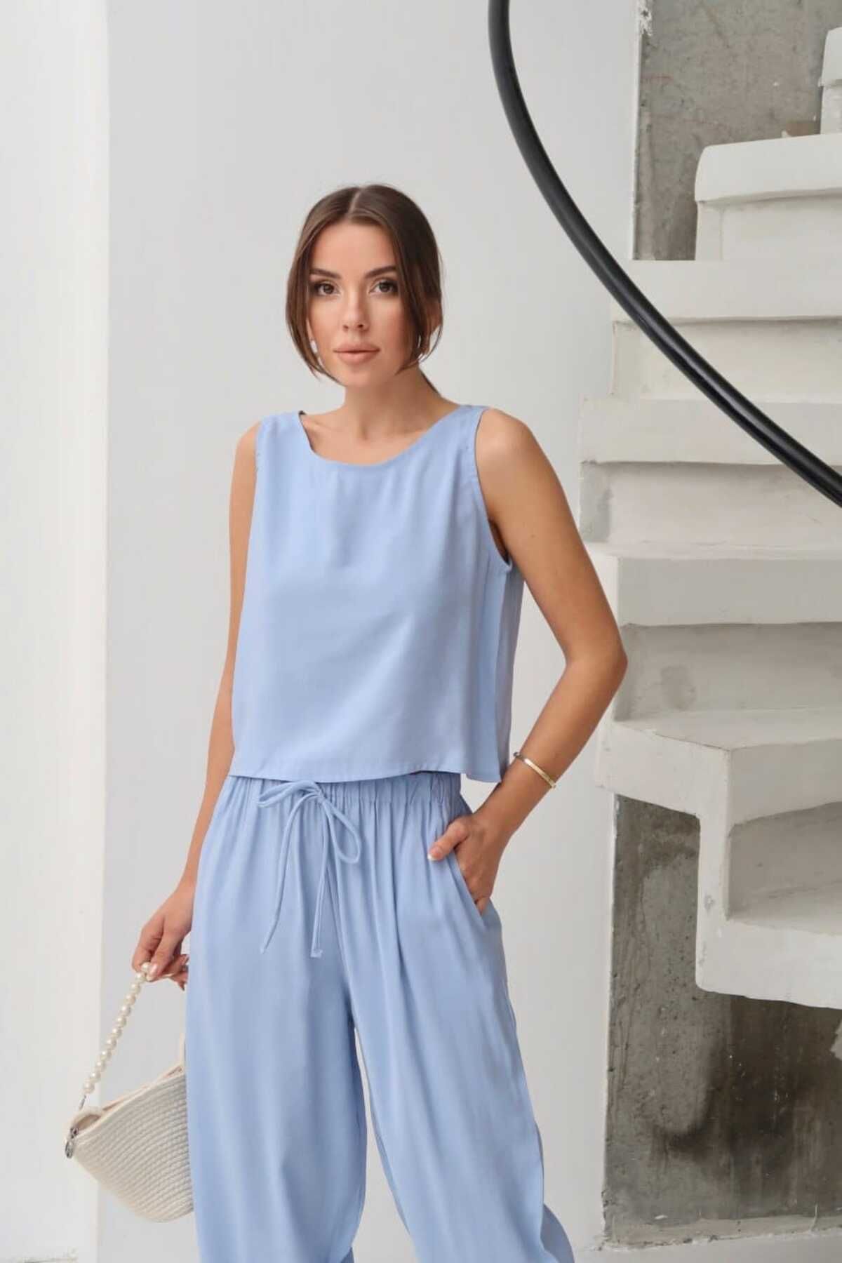 DAFFODİL Dokuma Modal Atlet & Pantolon 2’li Takım
