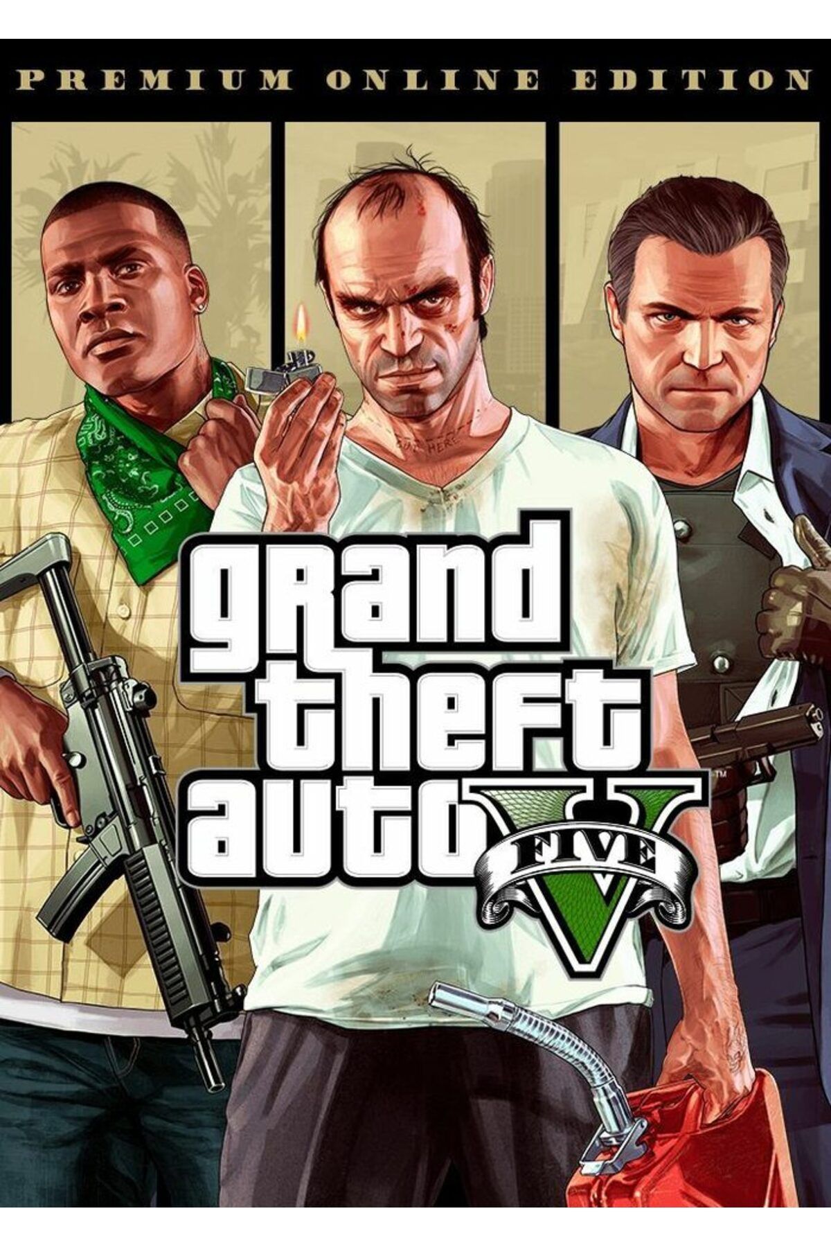 RockStar Games PC Grand Theft Auto V GTA 5: Premium Online Edition - CD KEY