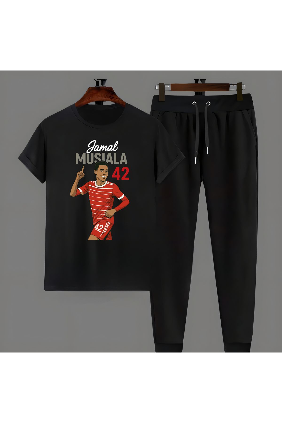 Biy Store Jamal Musiala fotoğraf futbol forma baskılı unisex kısa kollu erkek tişört kadın t-shirt eşofman