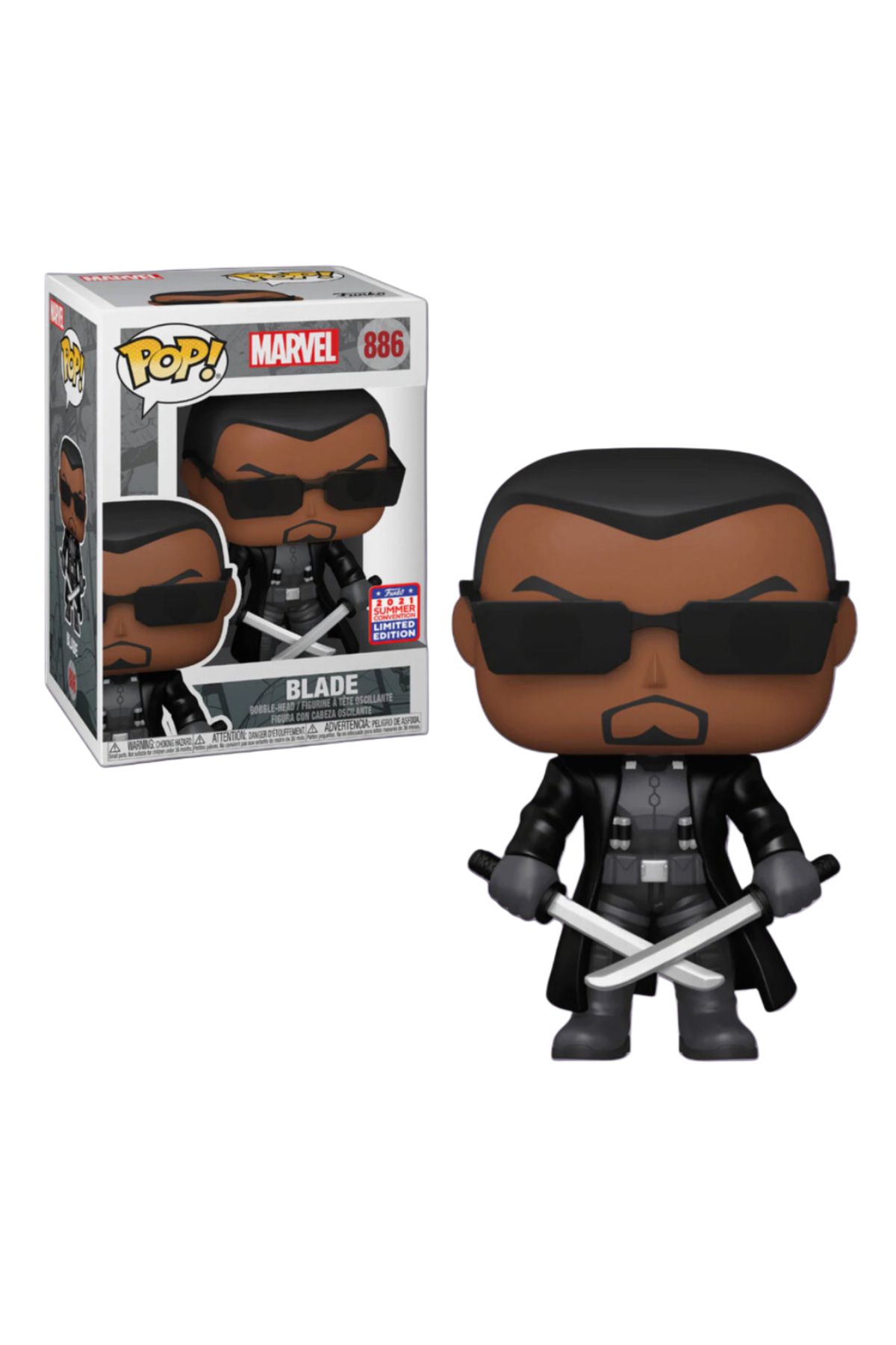 Funko Marvel – Blade (2021 Summer Convention Exclusive) Funko Pop! #886