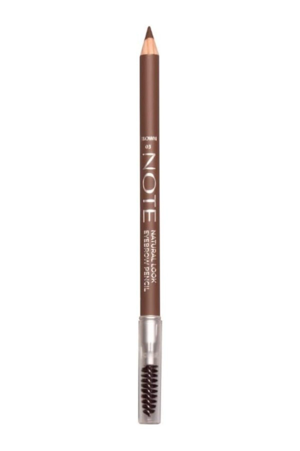 ShopZum Note Natural Look Eyebrow Pencil 03 Brown Kaş Kalemi, Kahverengi