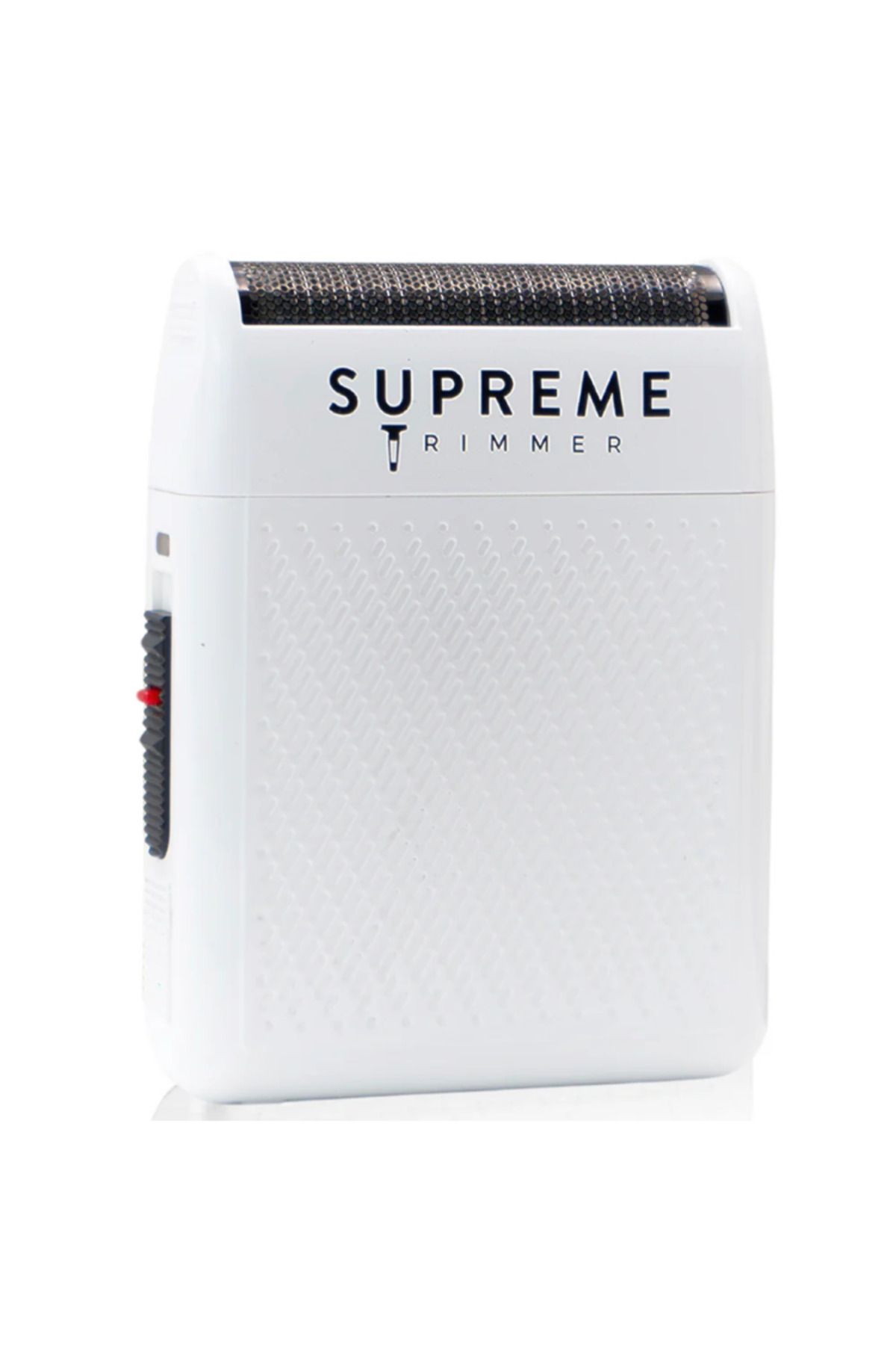 Supreme Trimmer Beyaz Solo Tek Folyo Shaver | 7800 RPM Motor Seyahat Kilitli Uzun Pil Ömrü