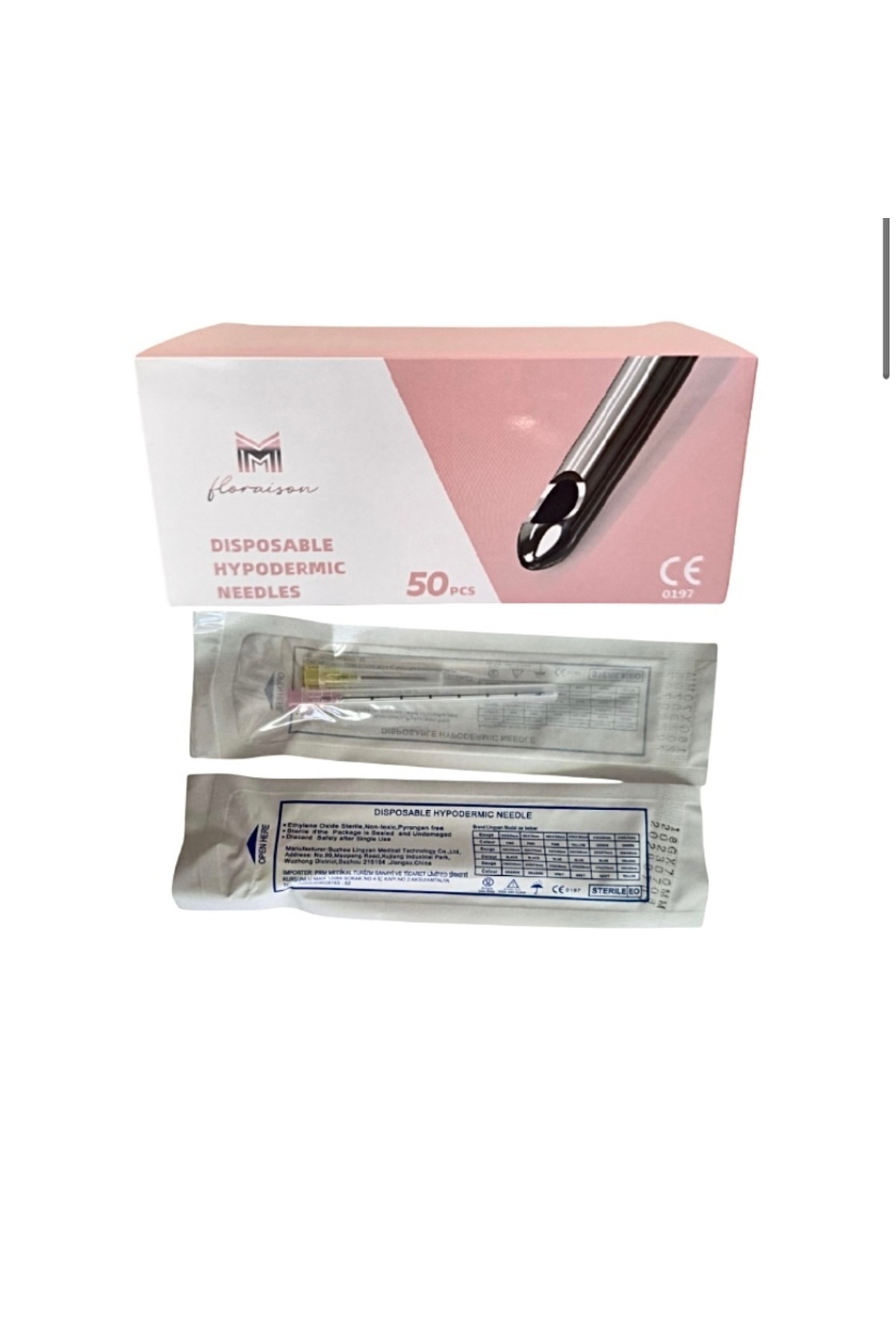 FLORAİSON 18G x 50MM Dolgu Kanülü 1 Kutu / 50 Adet