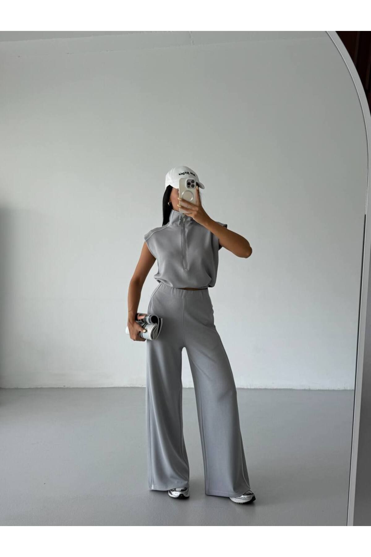 Castivo Fashion Fermuarlı İkili Takım