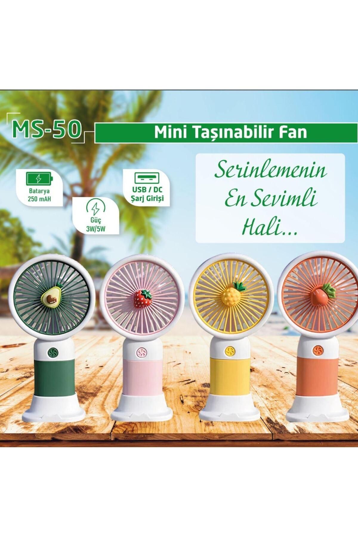 WASHA YÜKSEK KALİTE GARANTLİ Şarjlı Mini El Fanı Ve Masa Fanı Soğutucu Pervane Taşınabilir Şarj Edilebilir