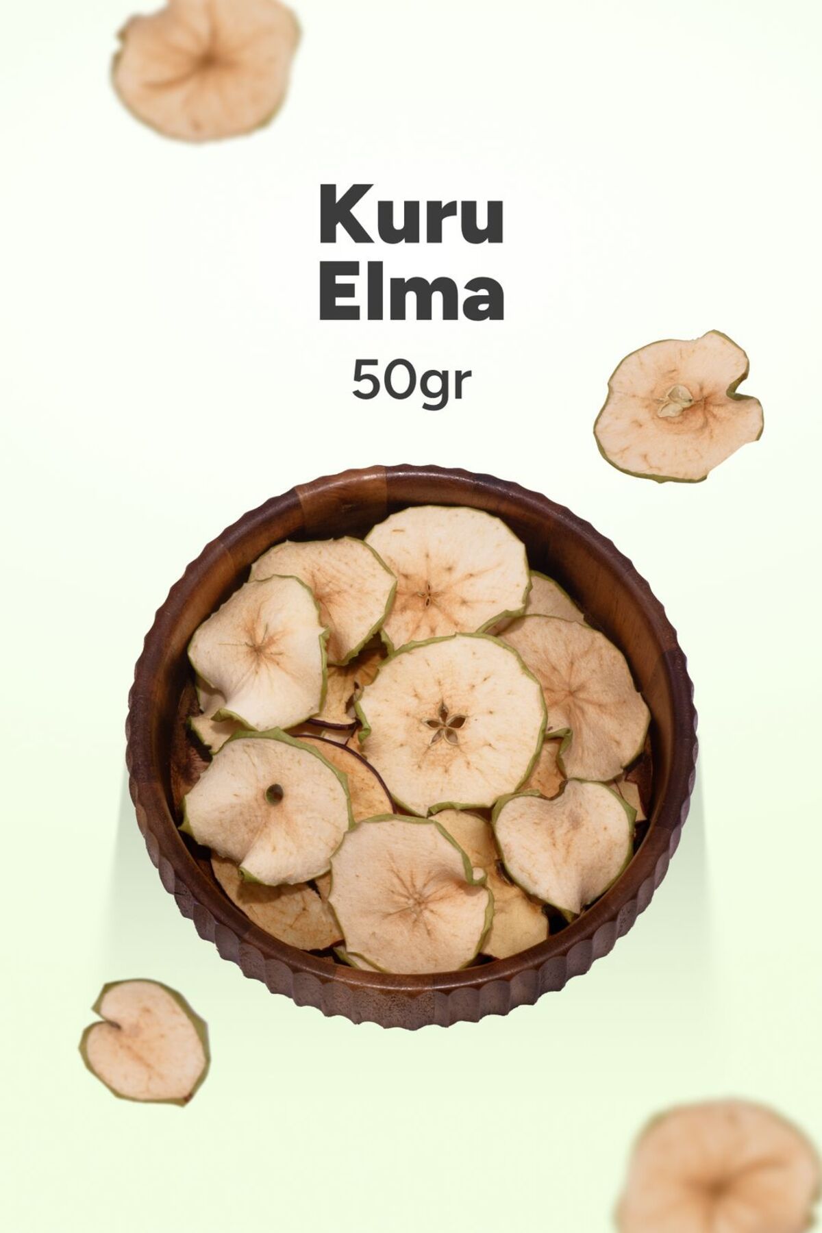Köyceğiz Bahçesi Organik Kurutulmuş Elma - 50gr