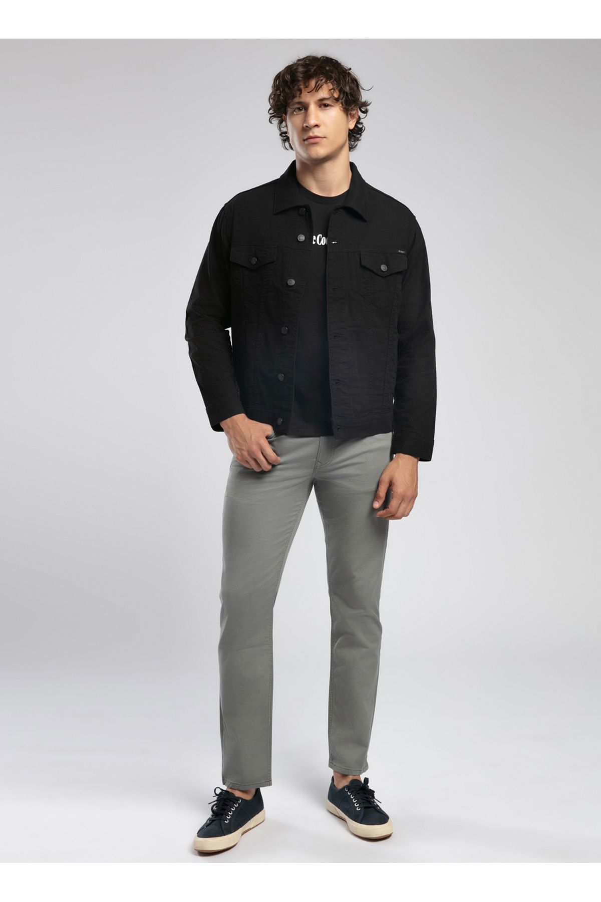 Lee Cooper Regular Fit Siyah Erkek Ceket 252 LCM 231002 PUEBLA ND SİYAH