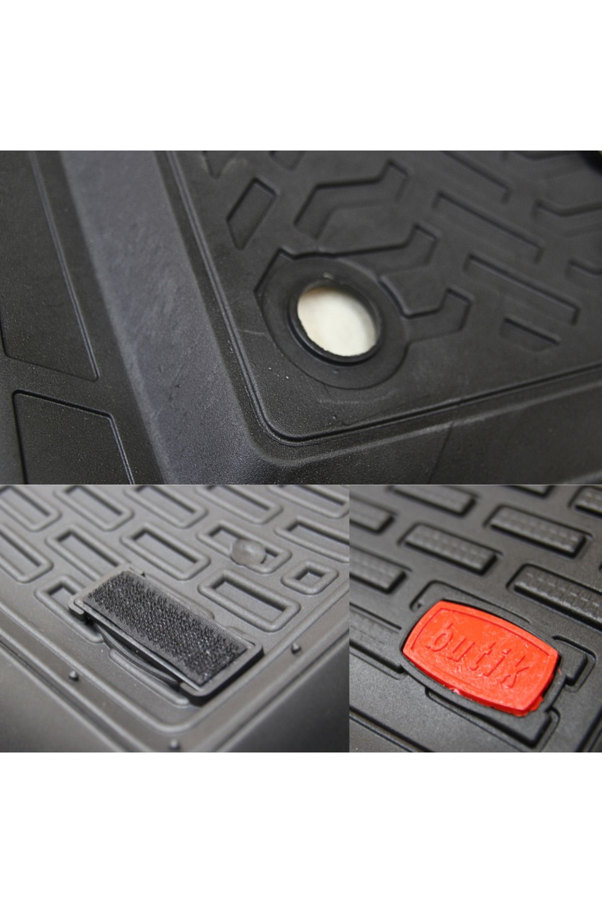 TEAMCAR-Covorase Auto ® Tip Tavita Compatibile Honda Hr-v 1 (1999–2006) - Suv Red 3